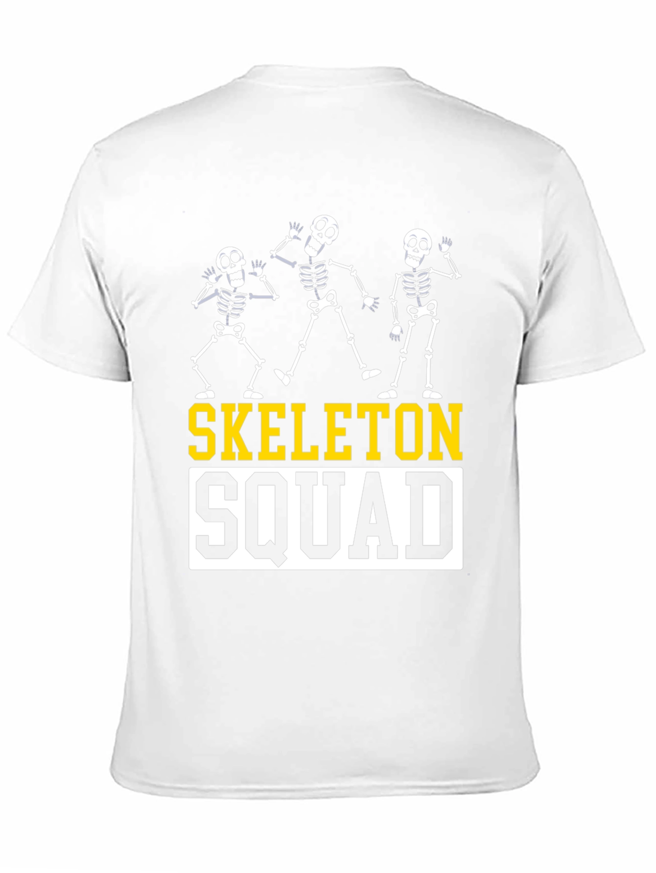 Skeleton Squad Graphic Tee - Halloween Style