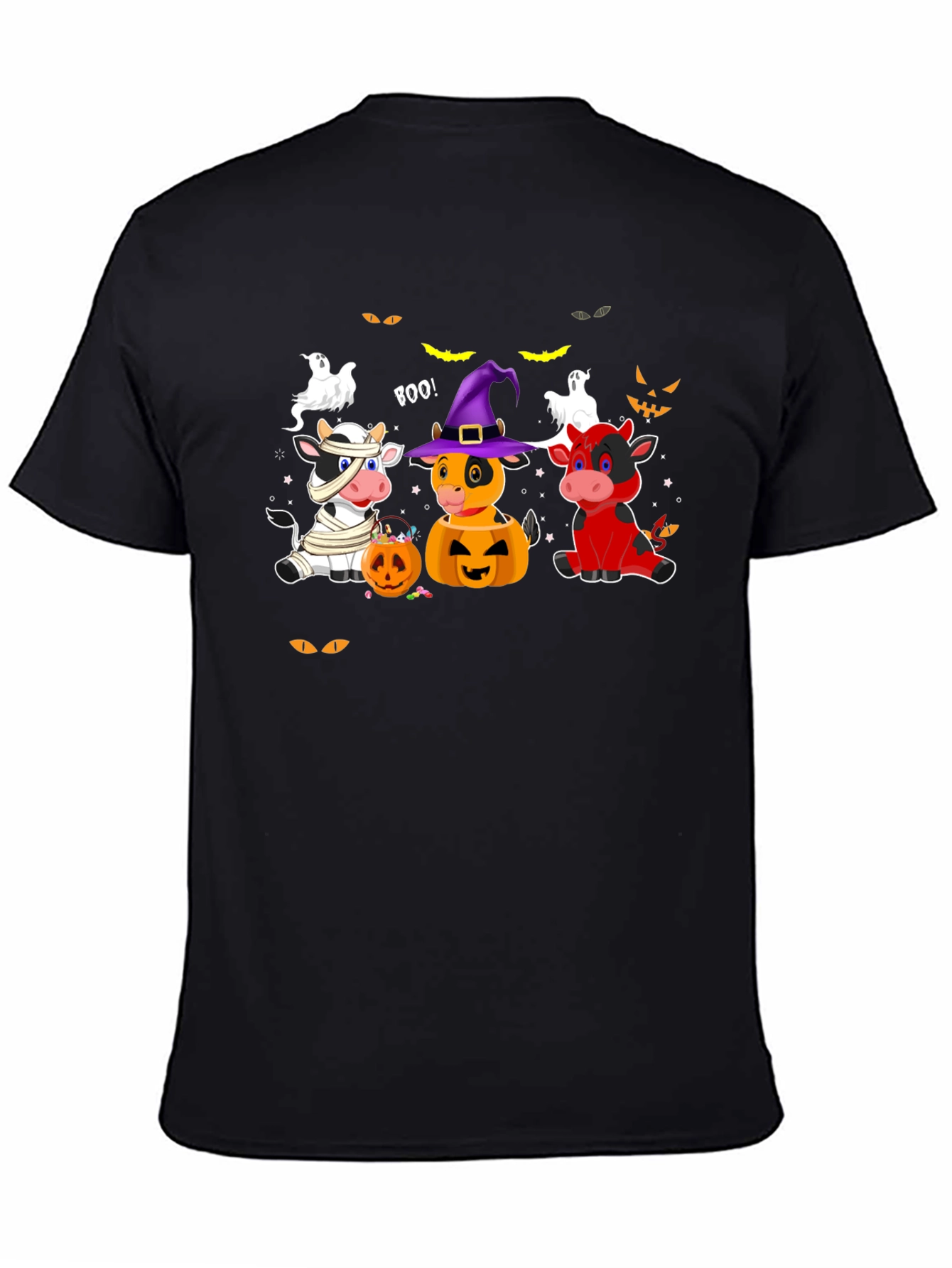 Halloween Cow T-Shirt - Boo!