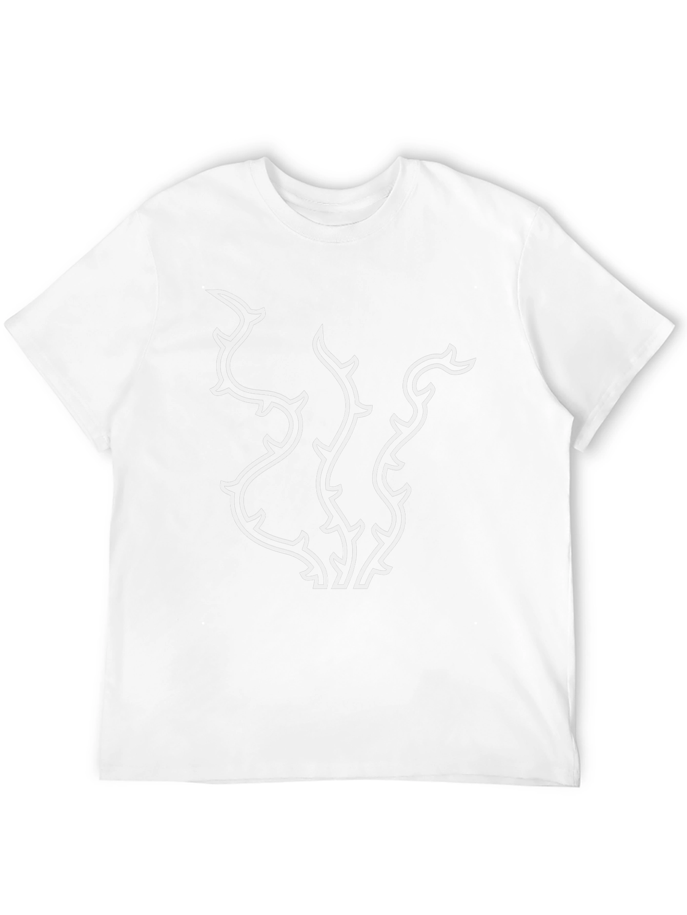 Thorn Vine Graphic Black T-Shirt
