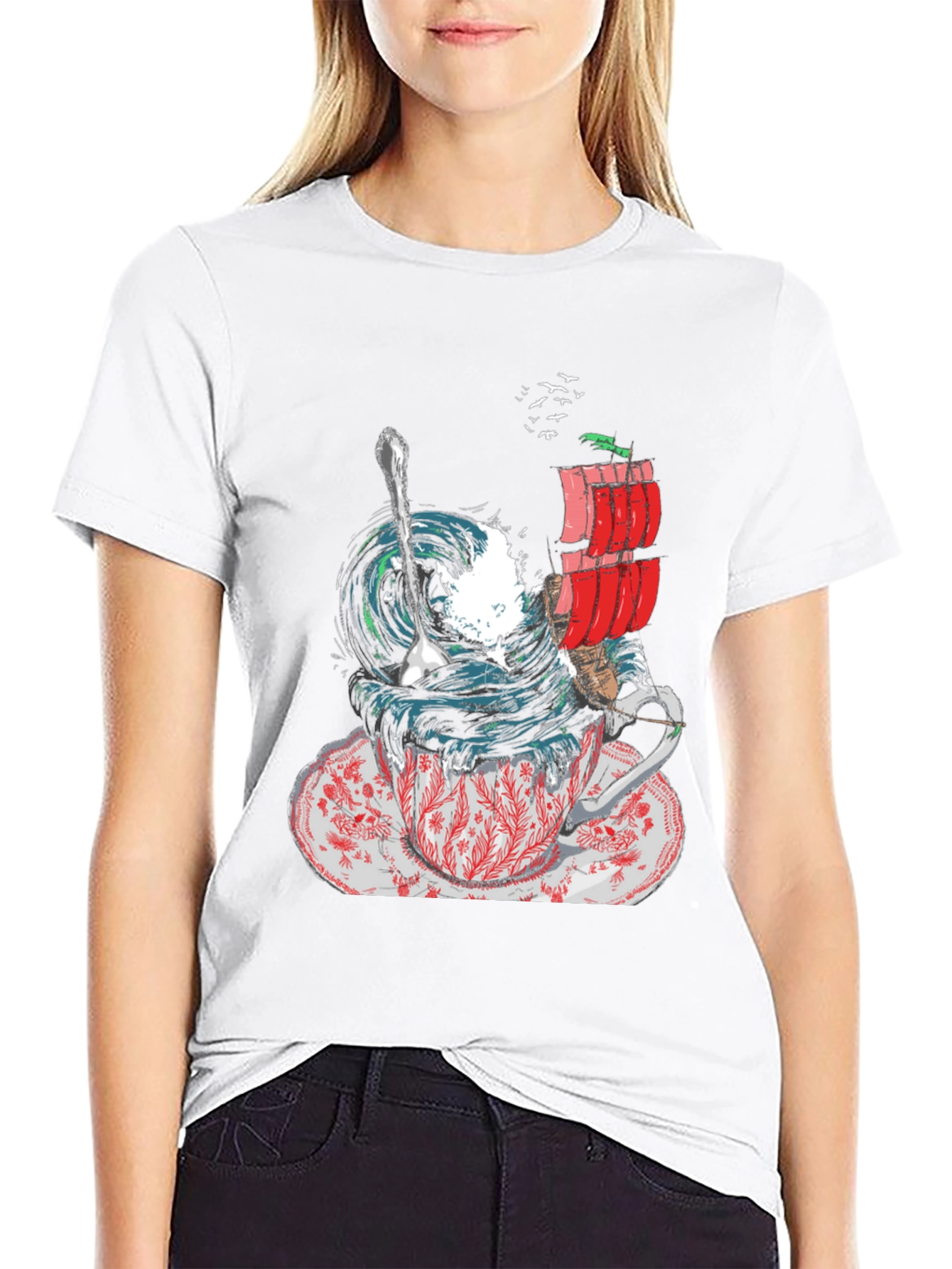 Teacup Tempest Graphic T-Shirt