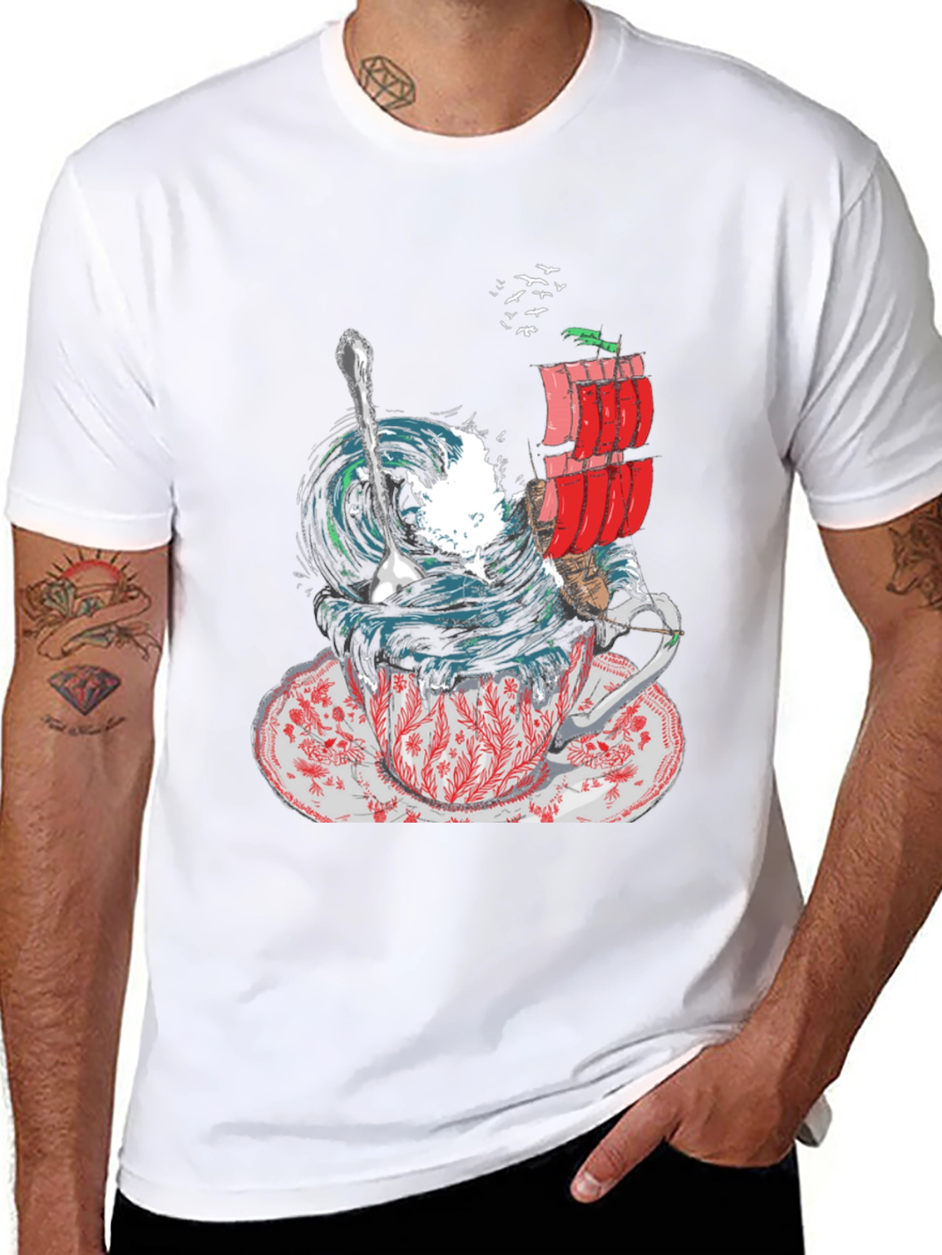 Teacup Tempest Graphic T-Shirt