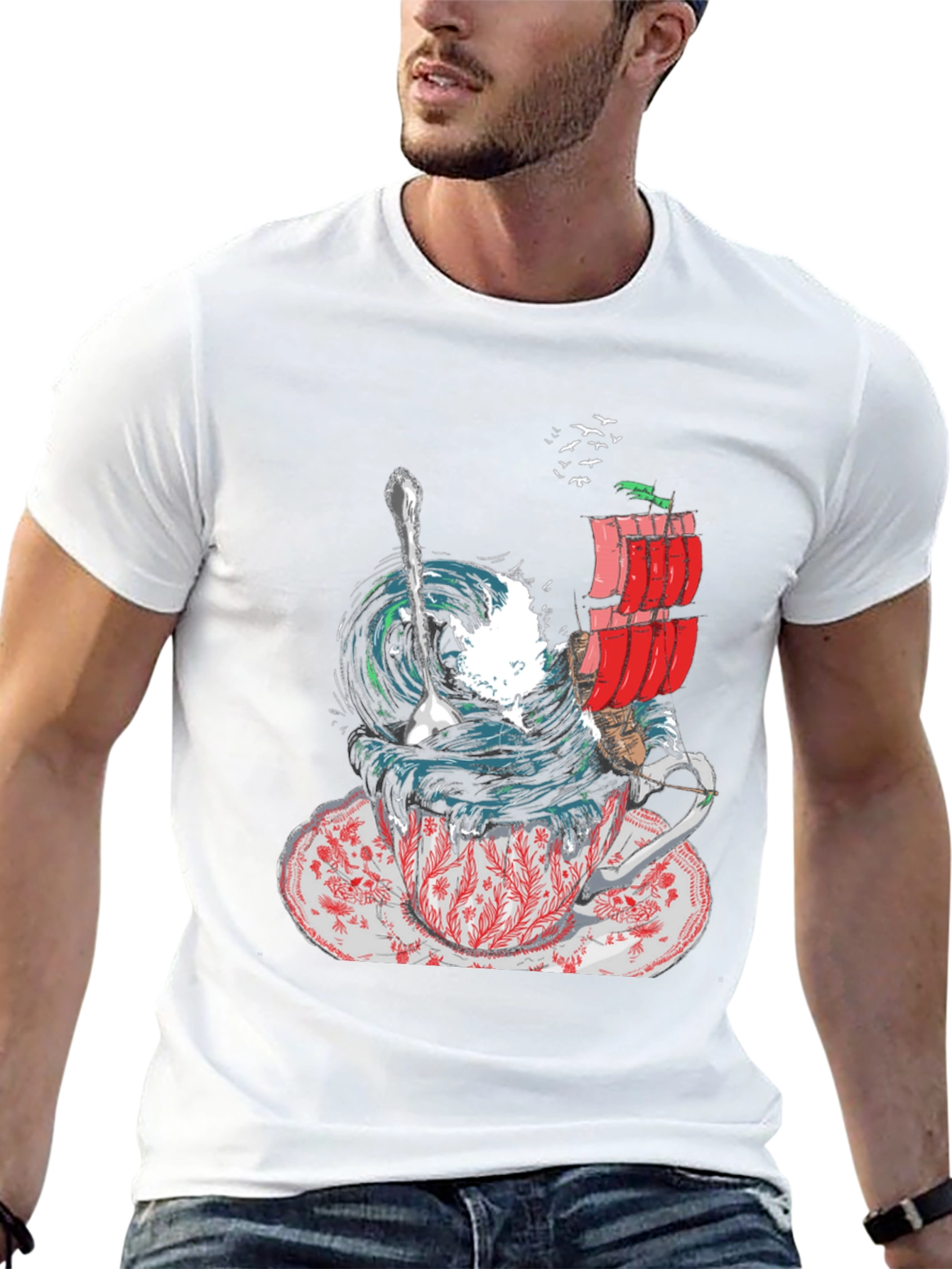 Teacup Tempest Graphic T-Shirt
