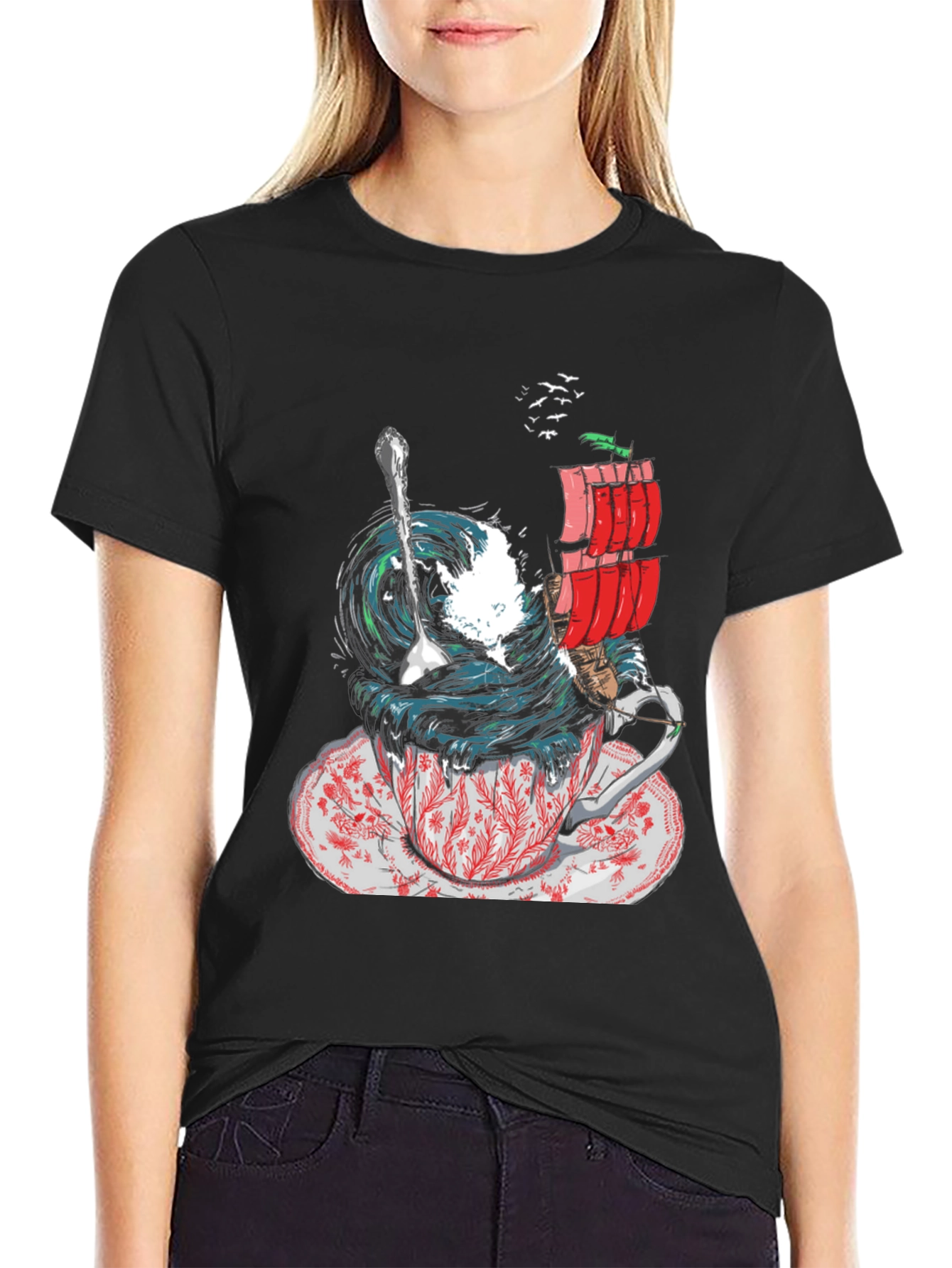 Teacup Tempest Graphic T-Shirt