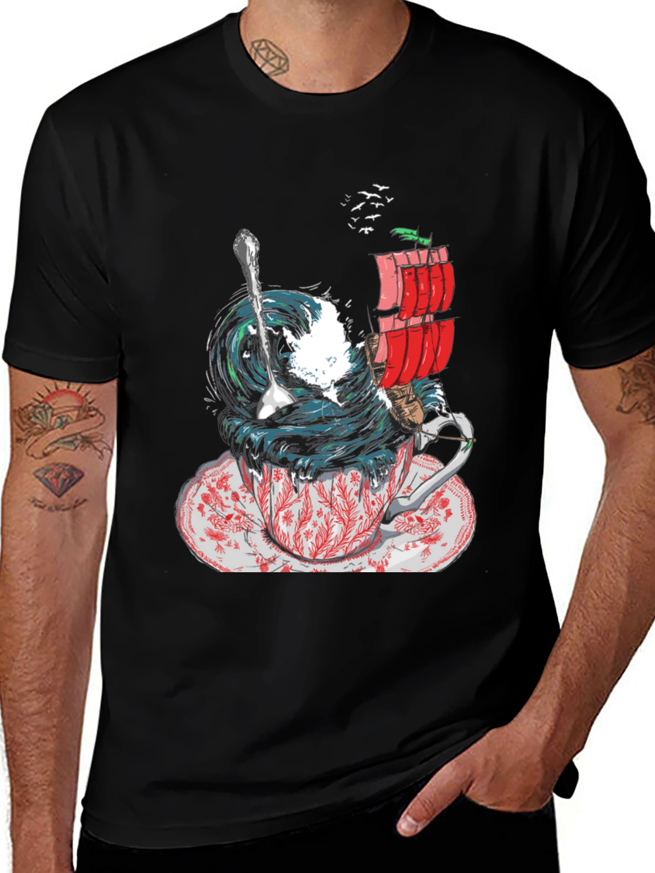 Teacup Tempest Graphic T-Shirt