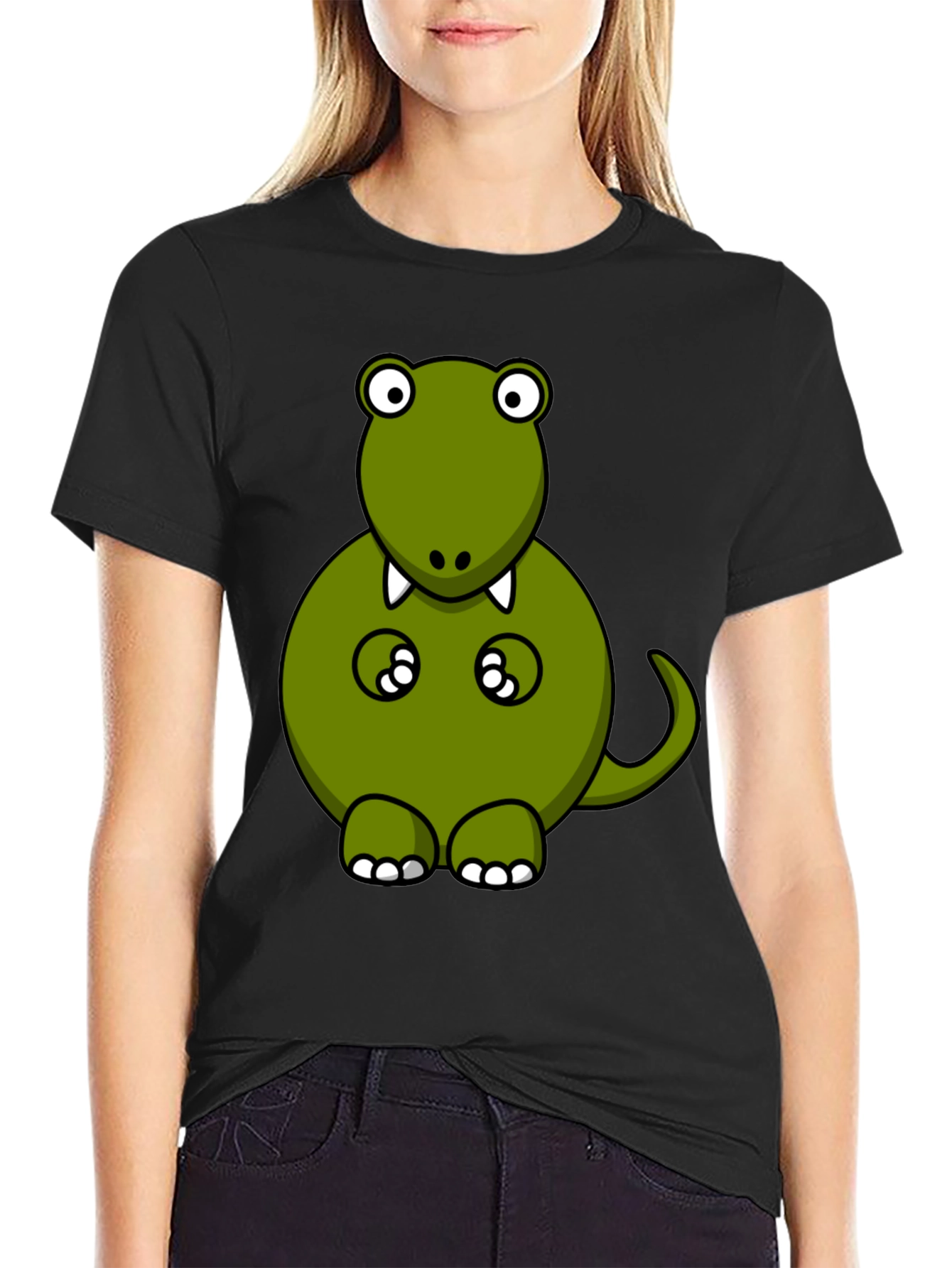 Dino T-Shirt Fun Cartoon Dinosaur Graphic Tee