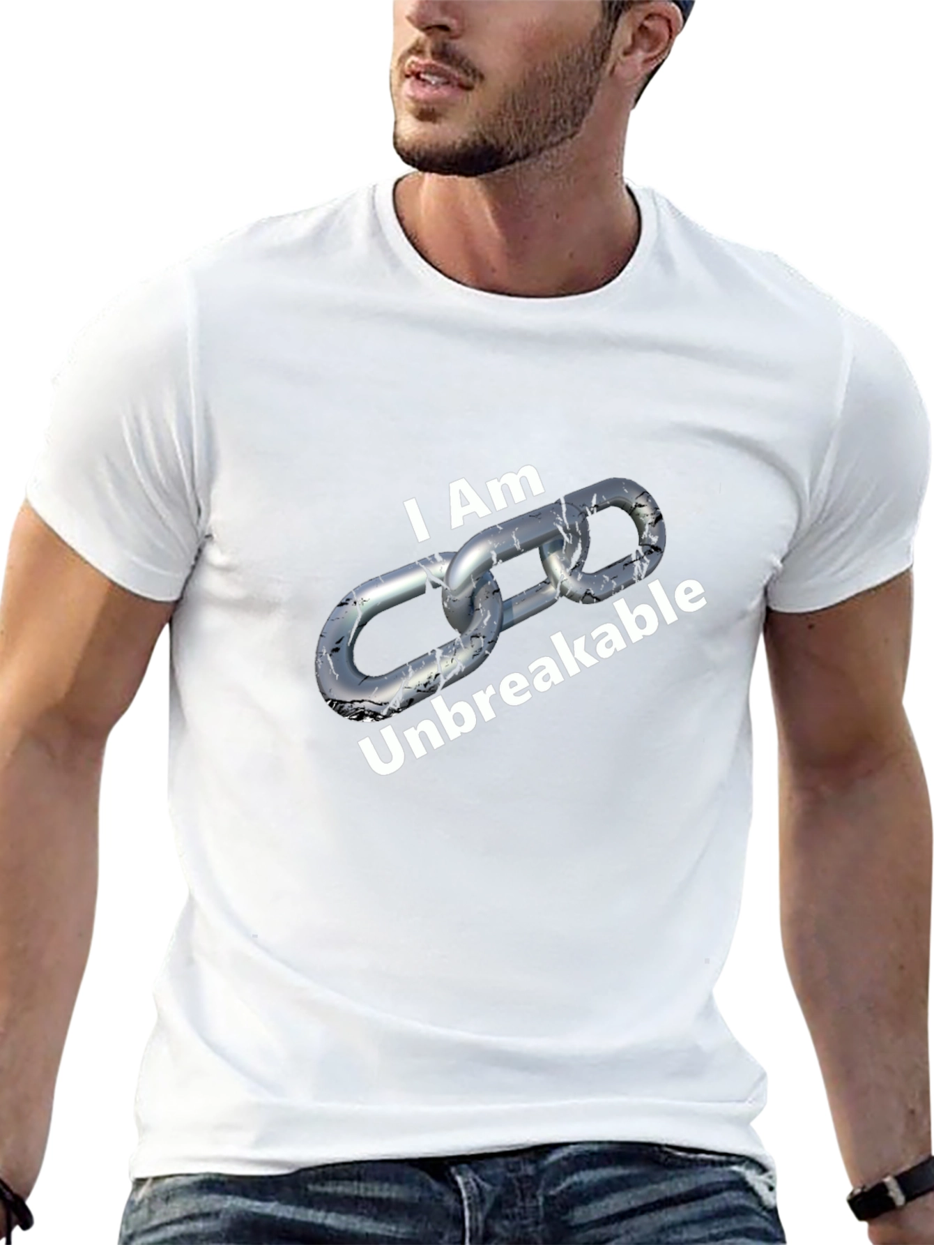 Unbreakable Chain T-Shirt - Strength & Resilience