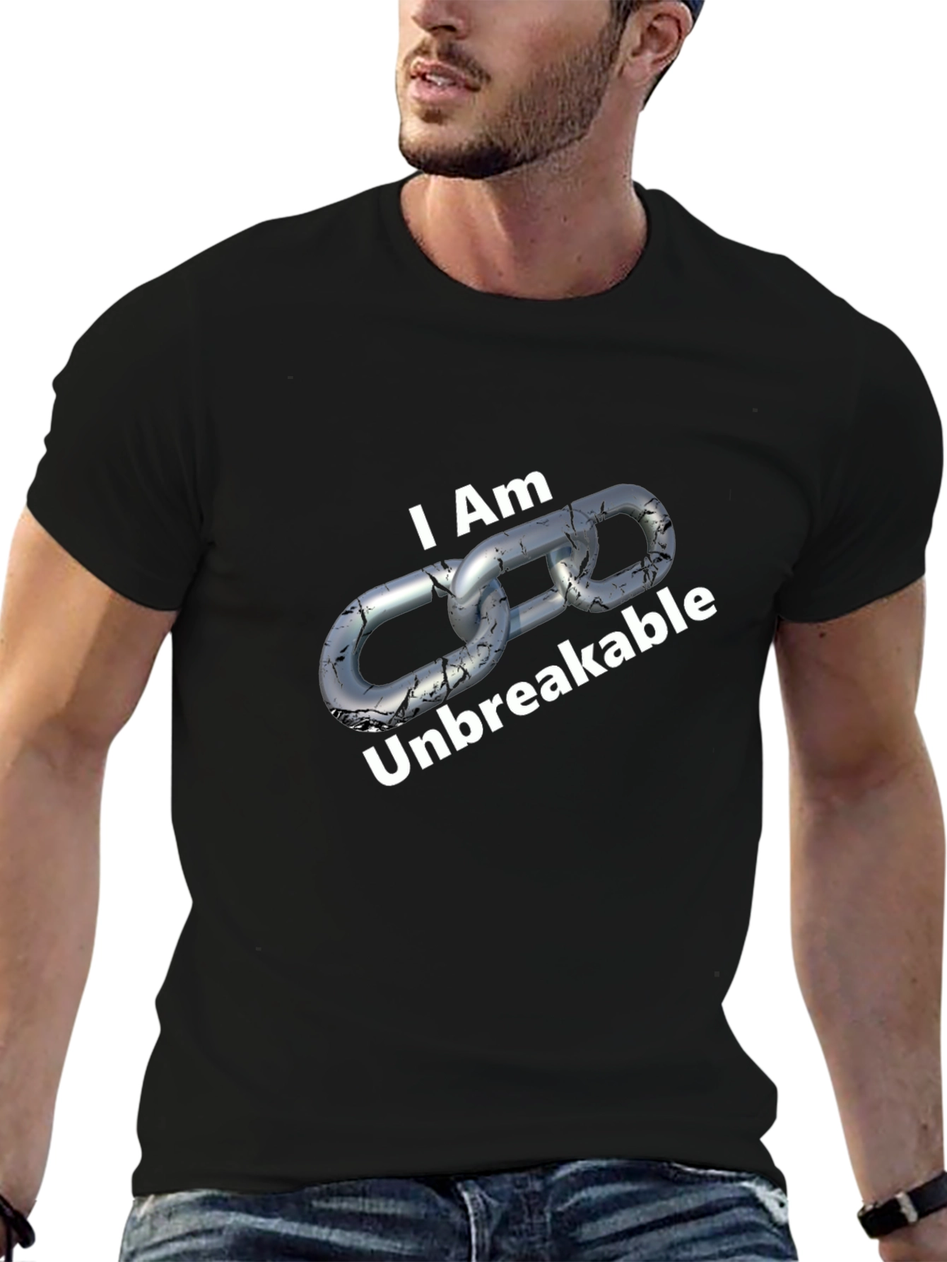 Unbreakable Chain T-Shirt - Strength & Resilience