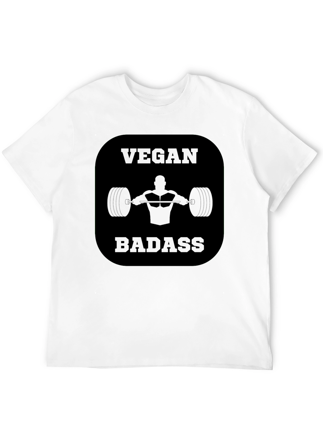 Vegan Badass Black T-Shirt