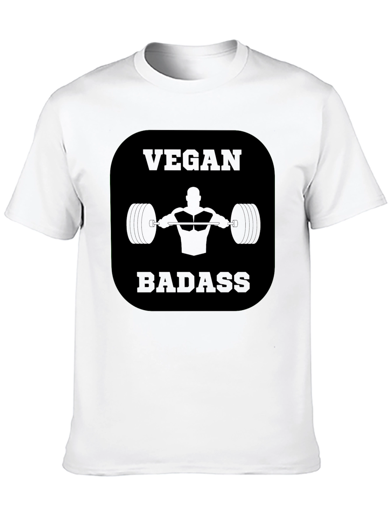 Vegan Badass Black T-Shirt