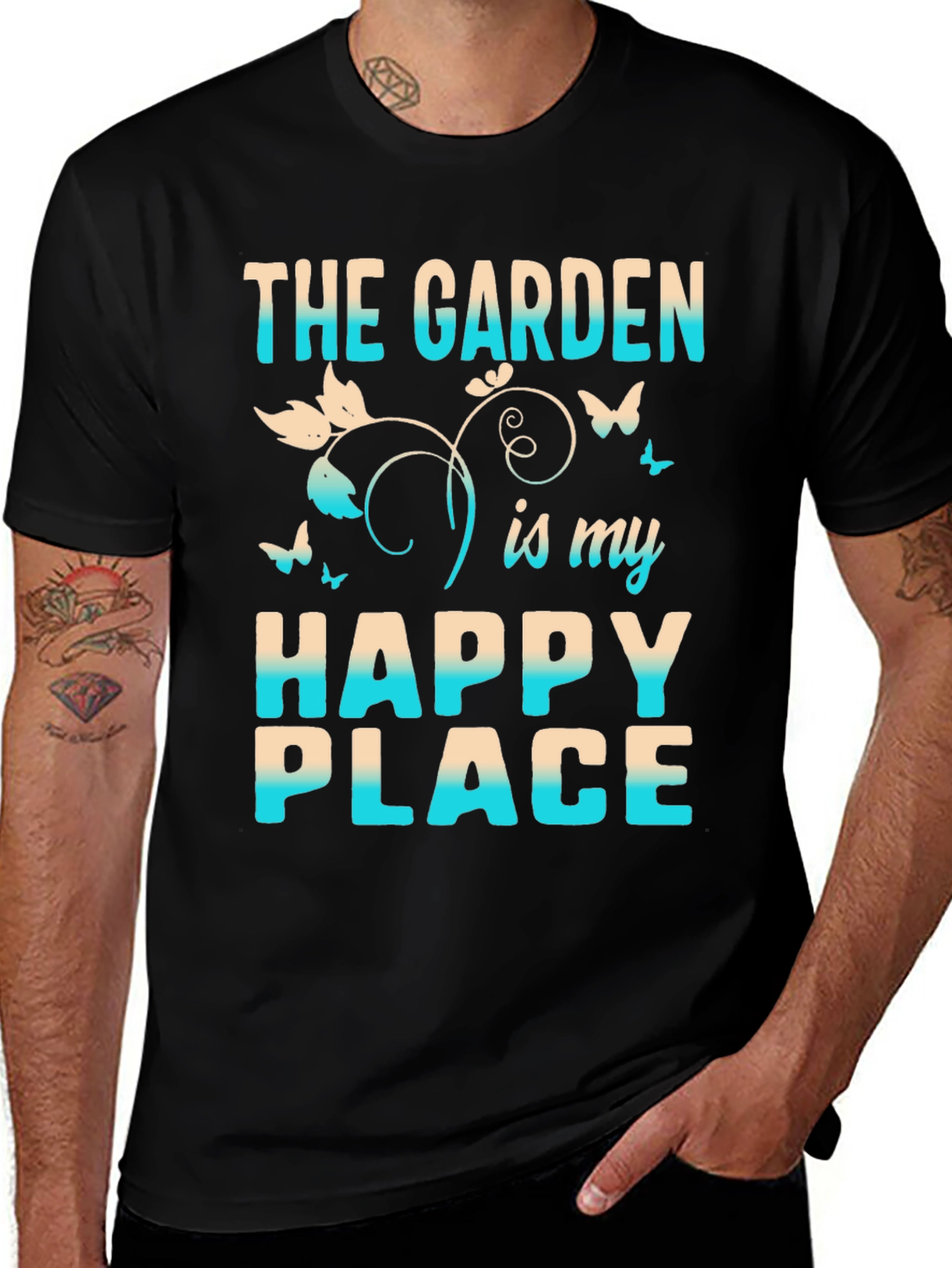 Garden is My Happy Place Tee