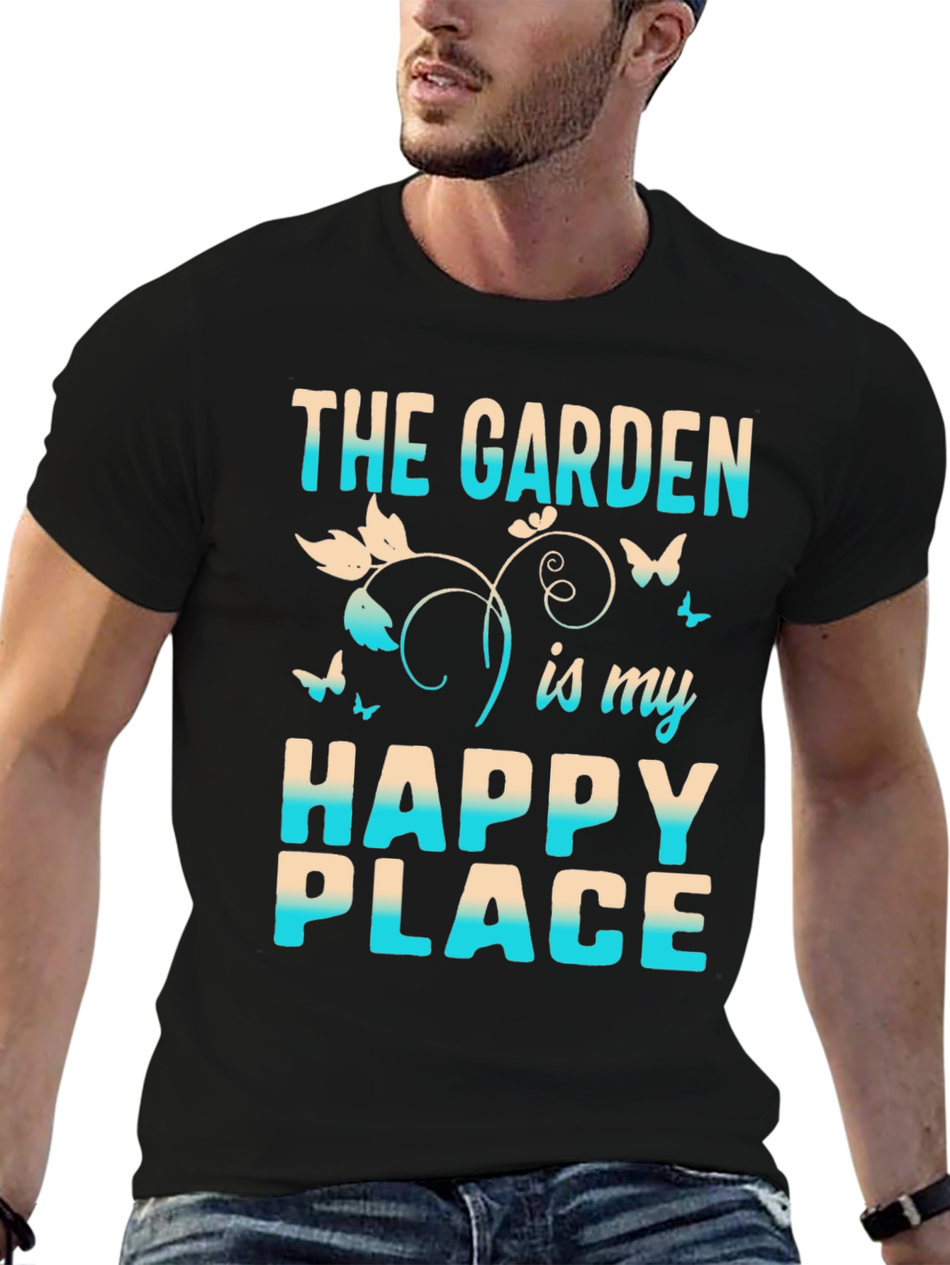 Garden is My Happy Place Tee