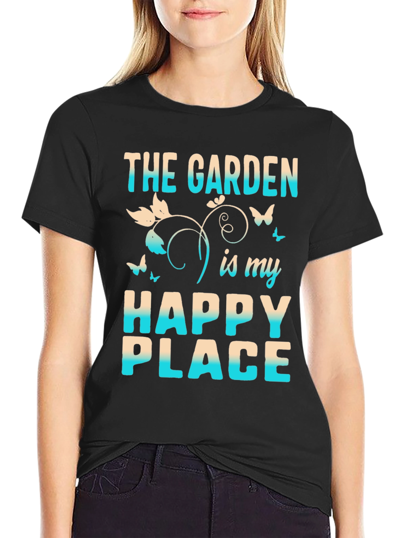 Garden is My Happy Place Tee