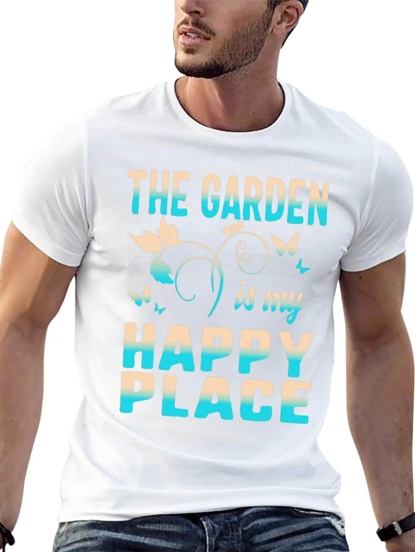 Garden is My Happy Place Tee