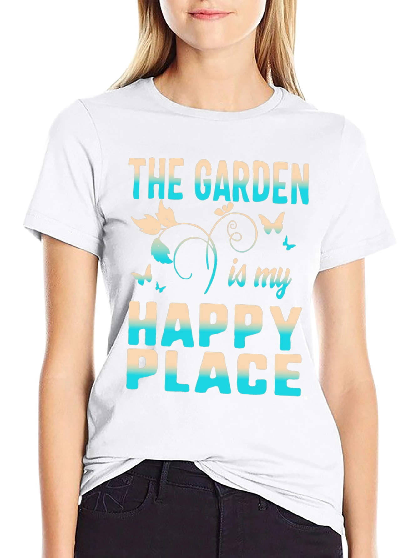 Garden is My Happy Place Tee