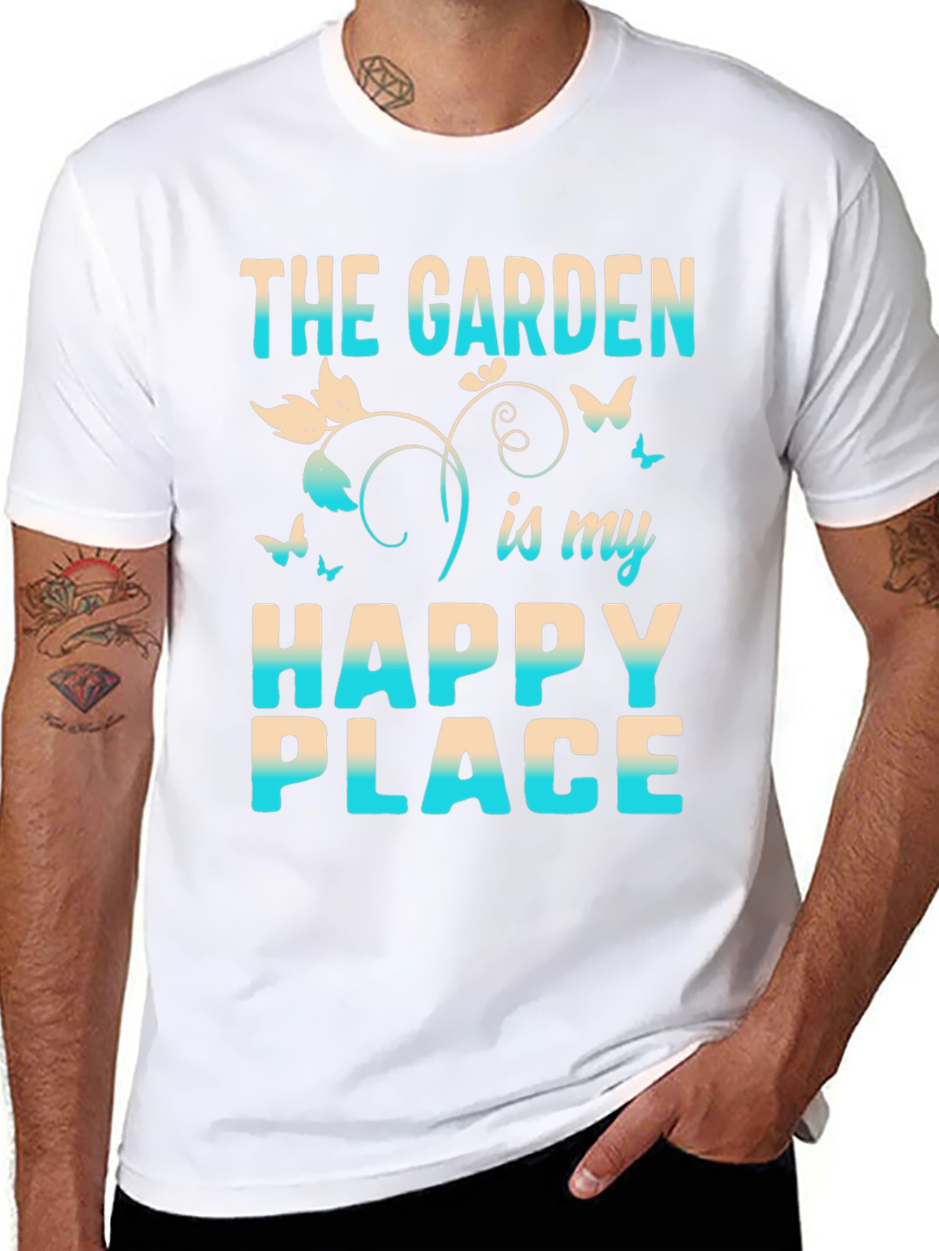 Garden is My Happy Place Tee