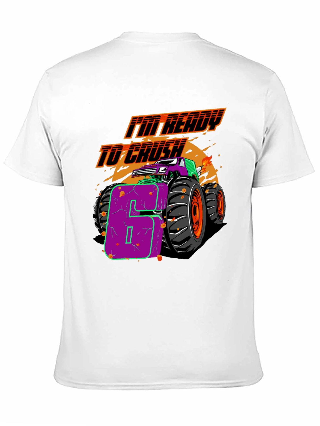 Im Ready to Crush 6th Birthday T-Shirt