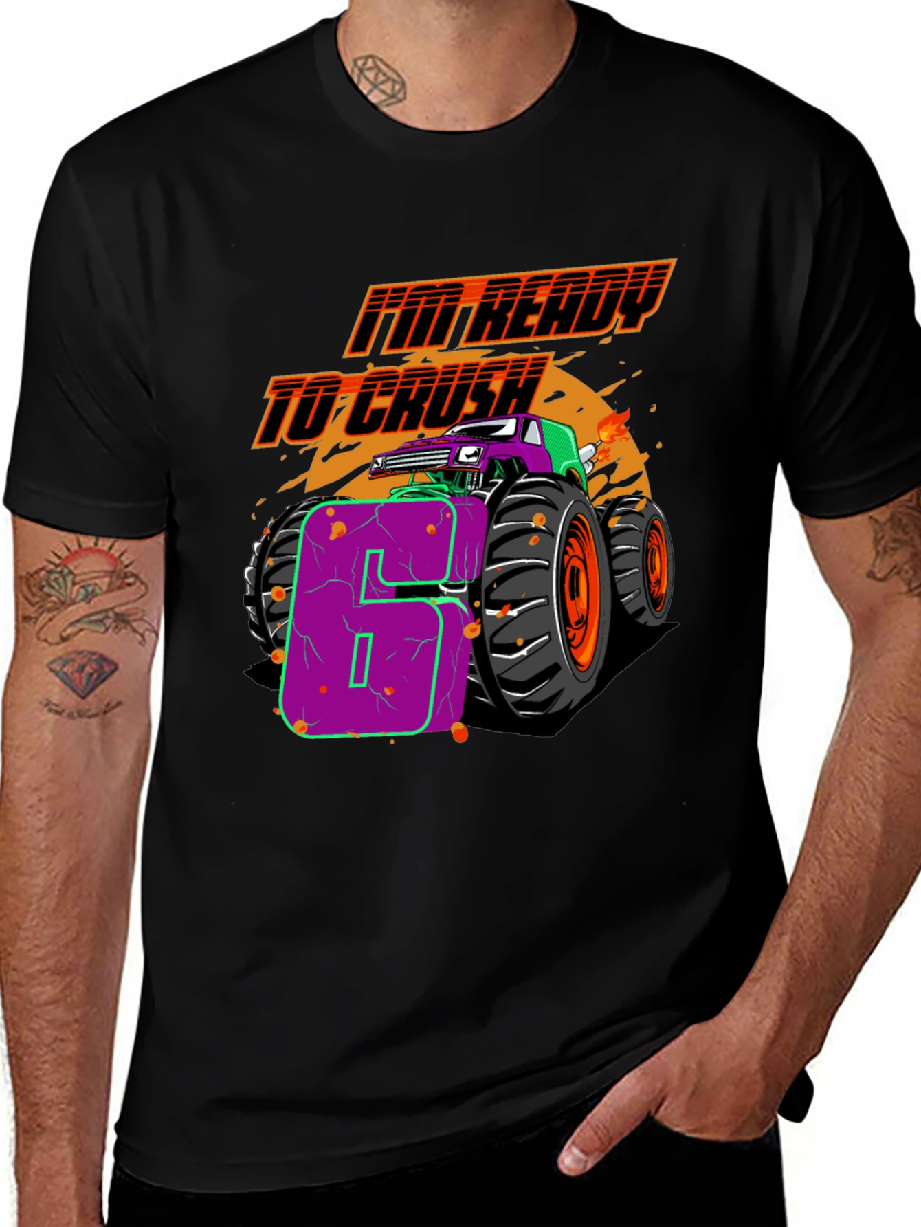Im Ready to Crush 6th Birthday T-Shirt
