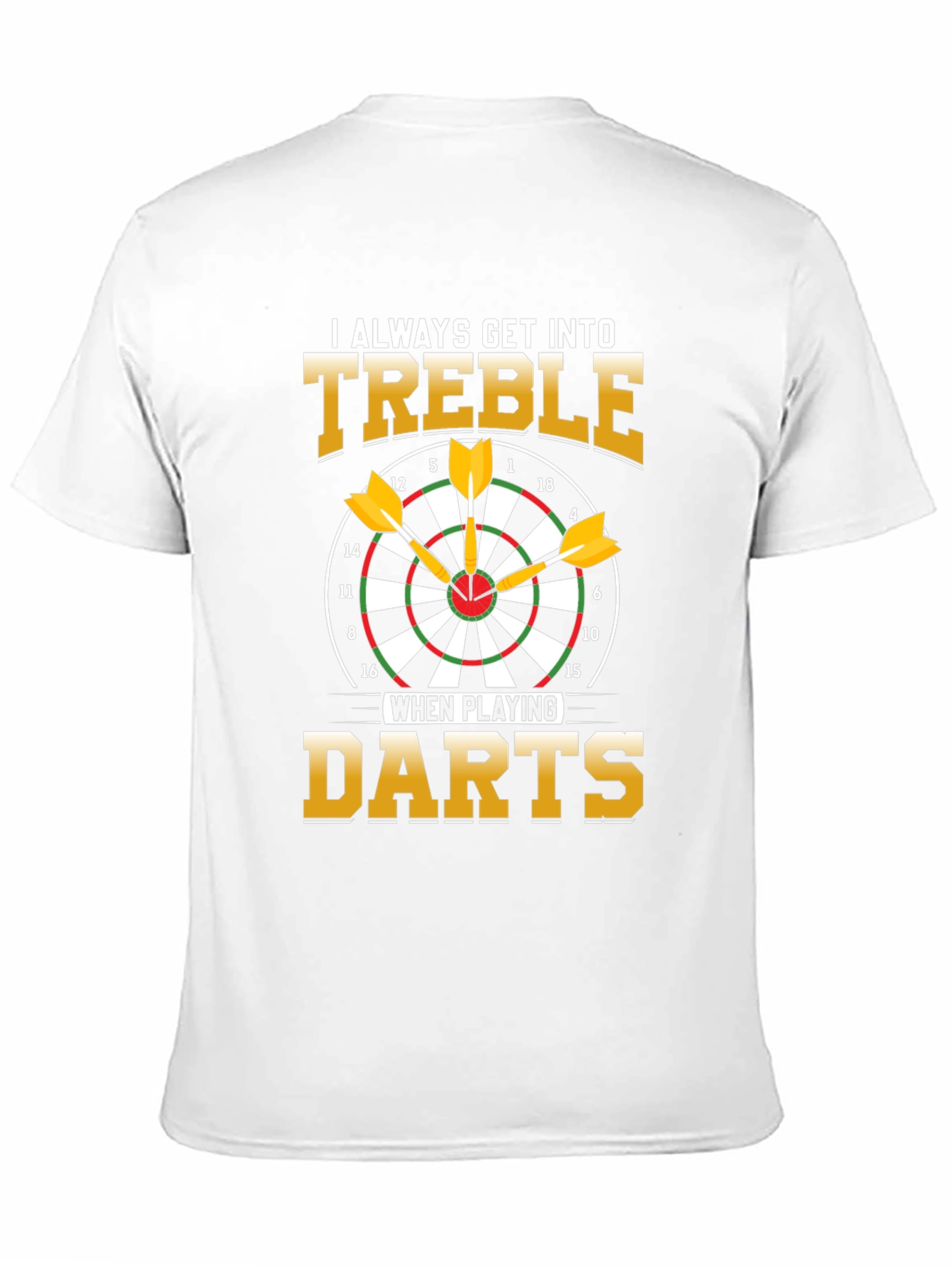 Treble Darts T-Shirt - Funny Dart Player Tee