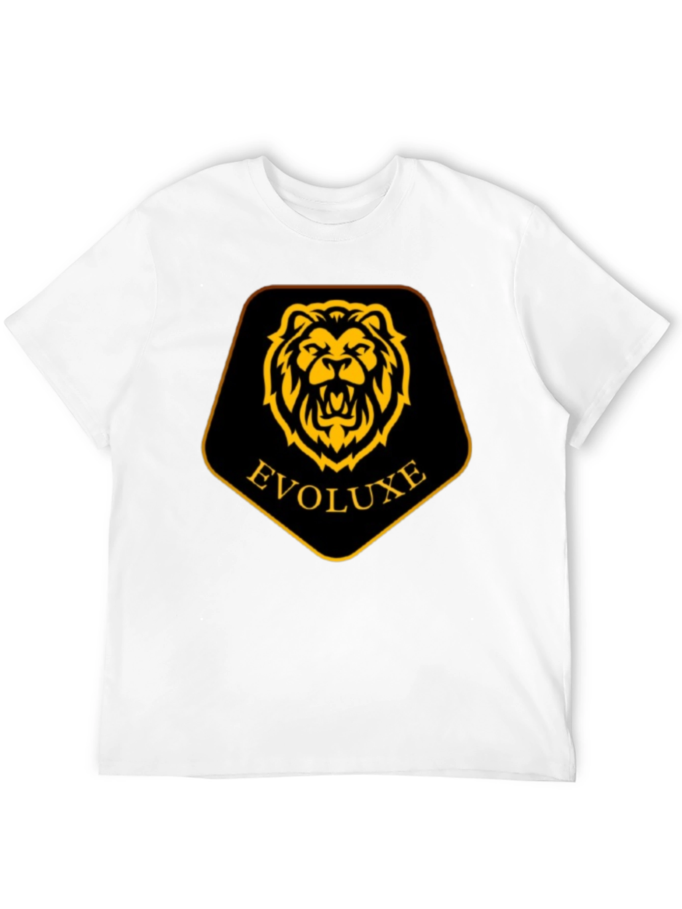 Evoluxe Lion Graphic Tee - Black