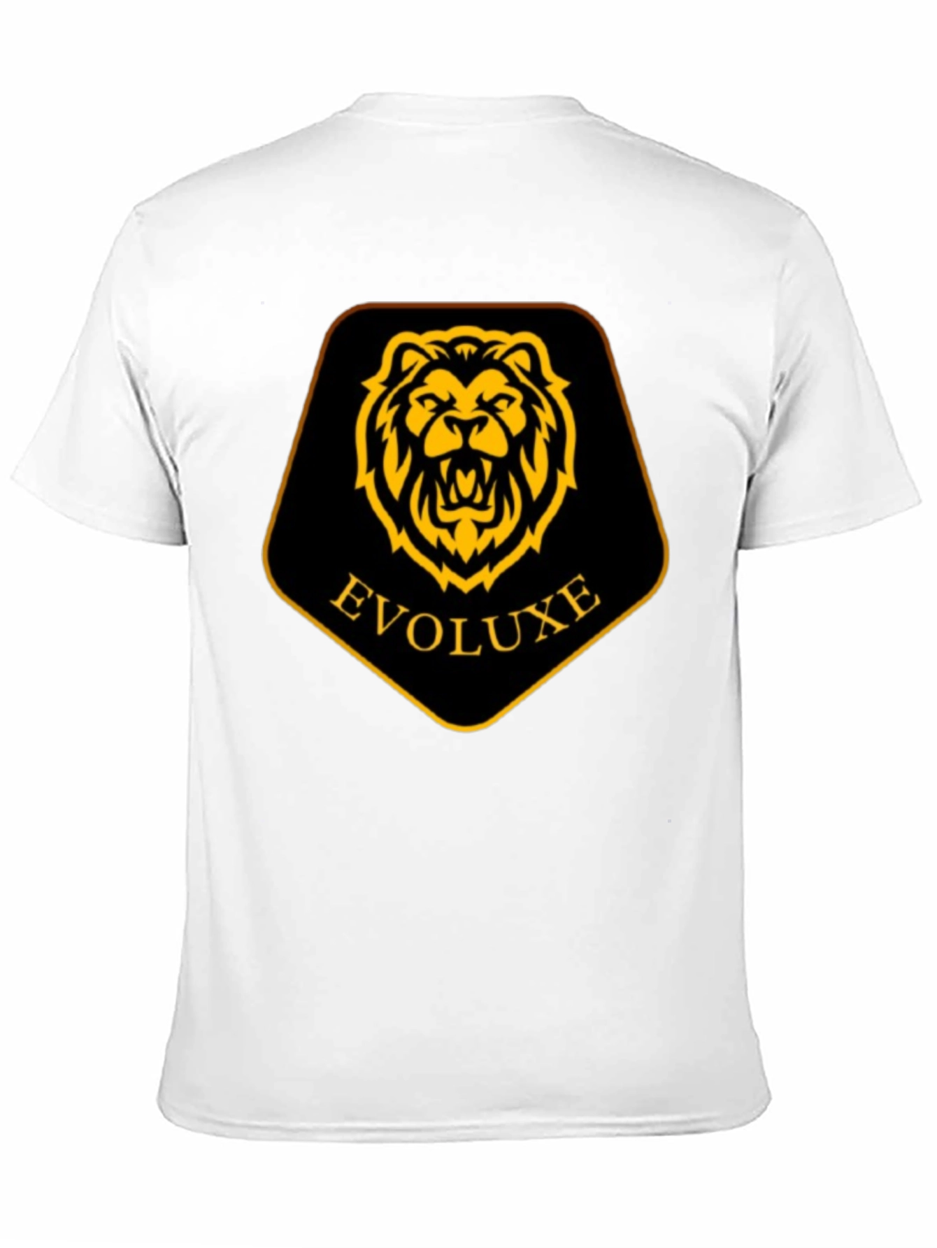 Evoluxe Lion Graphic Tee - Black