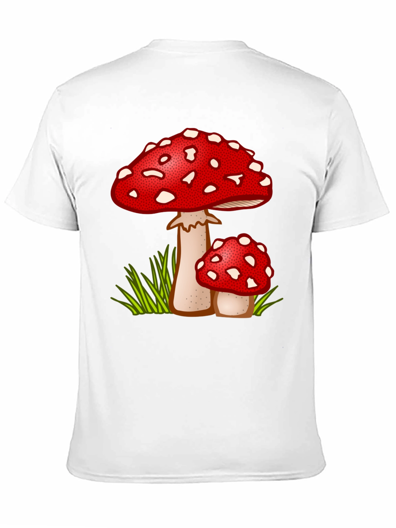Mushroom Graphic Tee - Funky Casual Wear