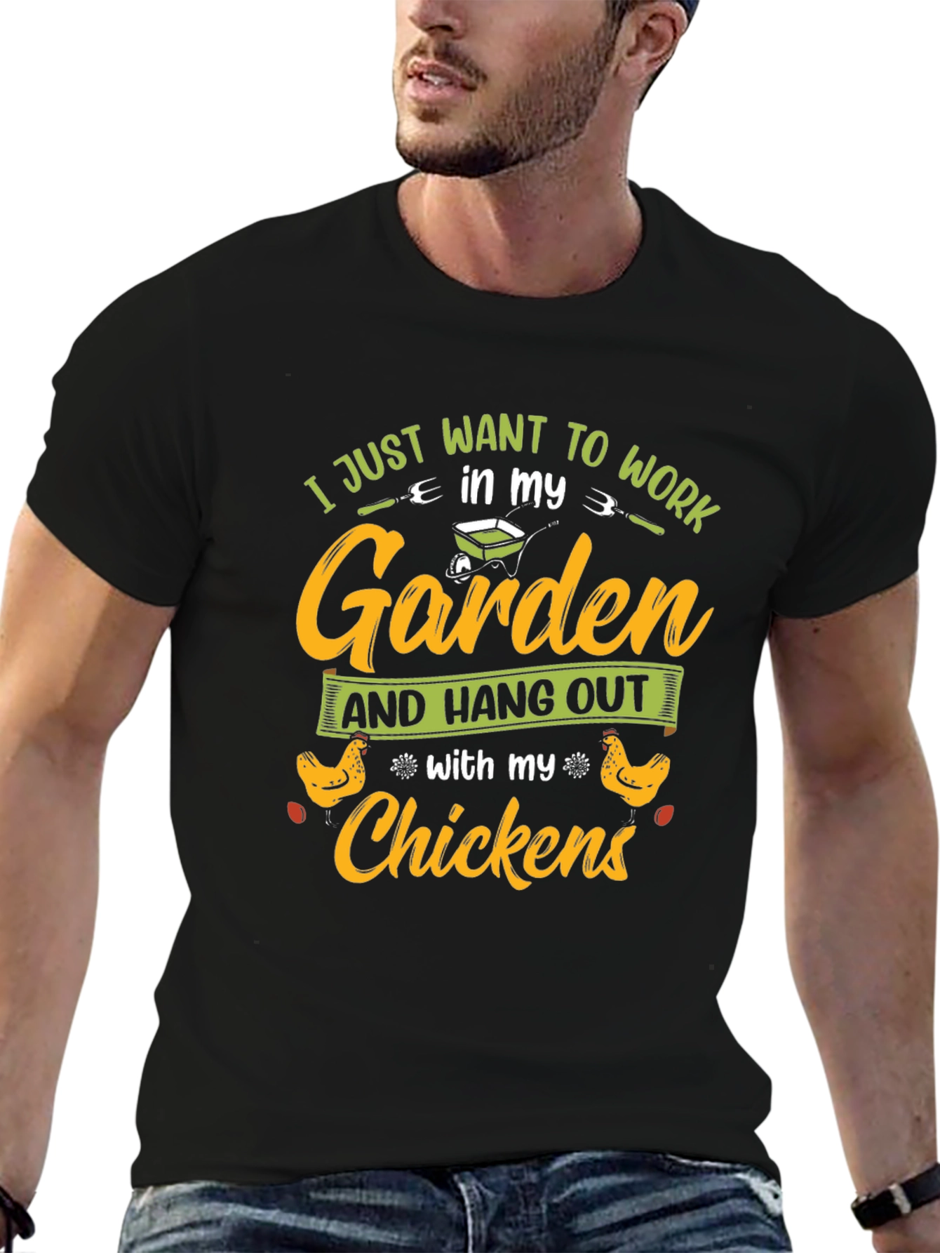 Gardening & Chickens T-Shirt