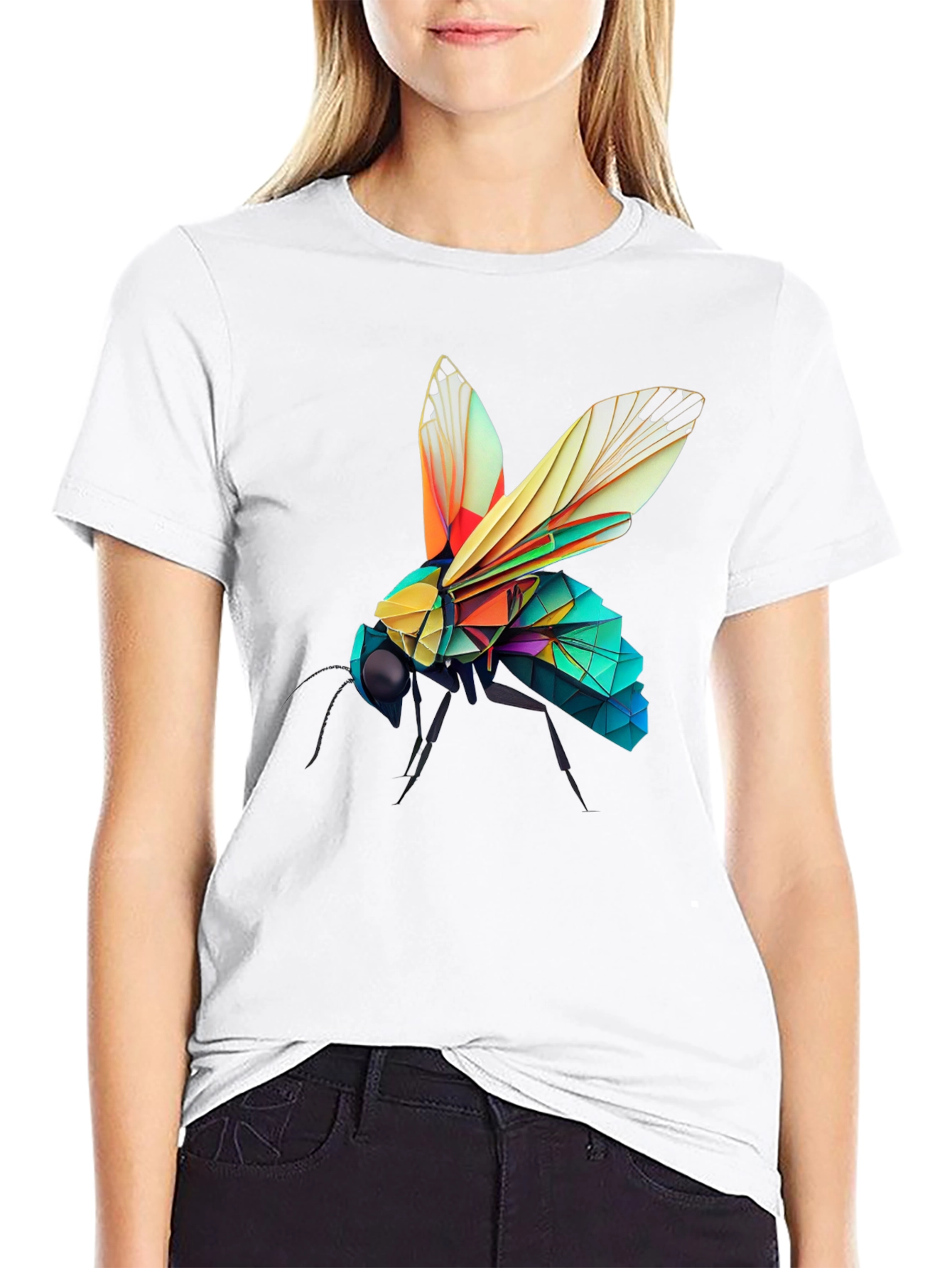 Abstract Insect Graphic Tee