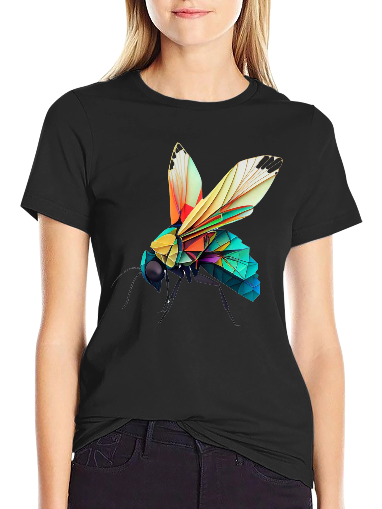 Abstract Insect Graphic Tee