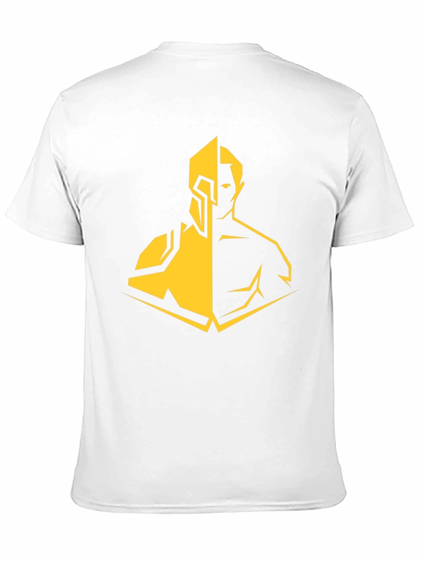 Spartan Warrior Graphic T-Shirt - Black