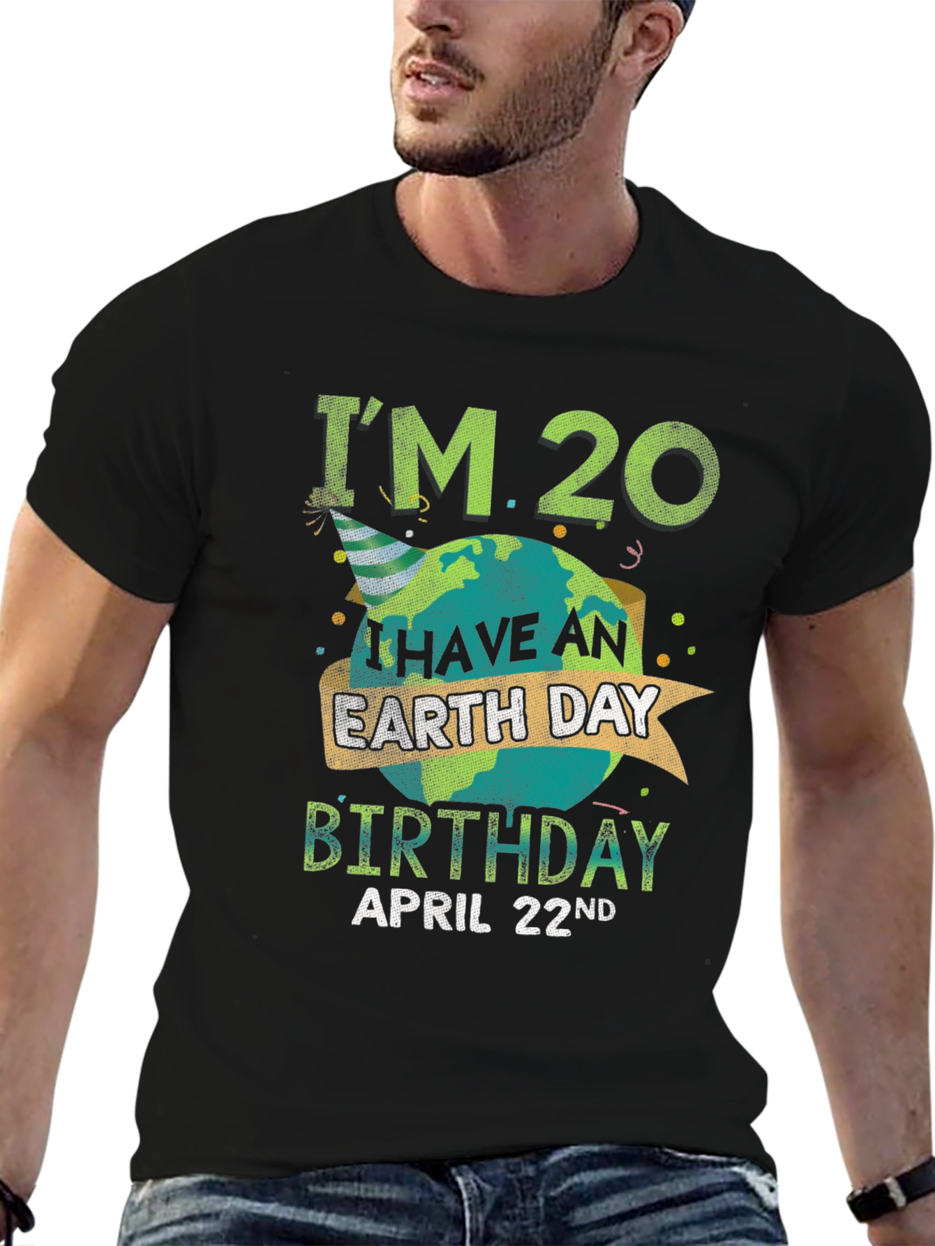 Earth Day Birthday T-Shirt - April 22nd