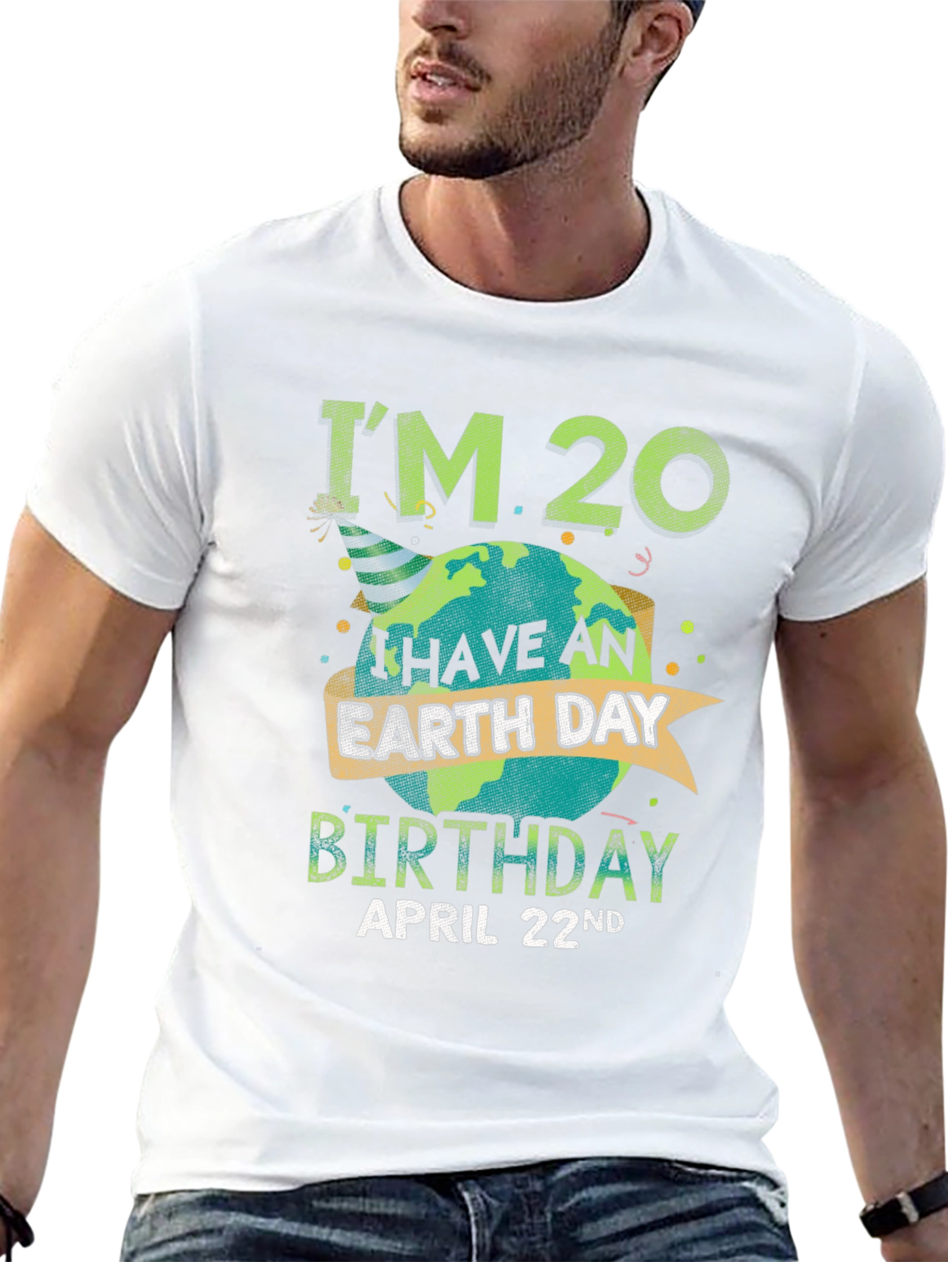 Earth Day Birthday T-Shirt - April 22nd