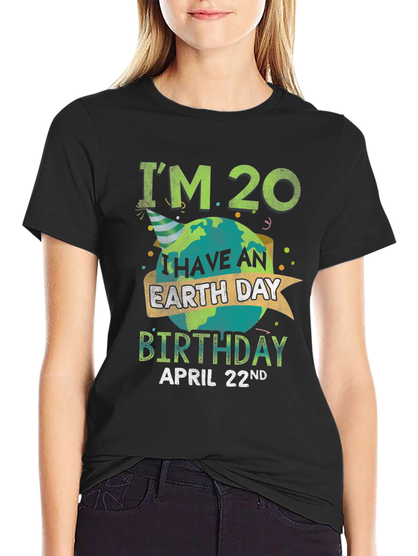 Earth Day Birthday T-Shirt - April 22nd