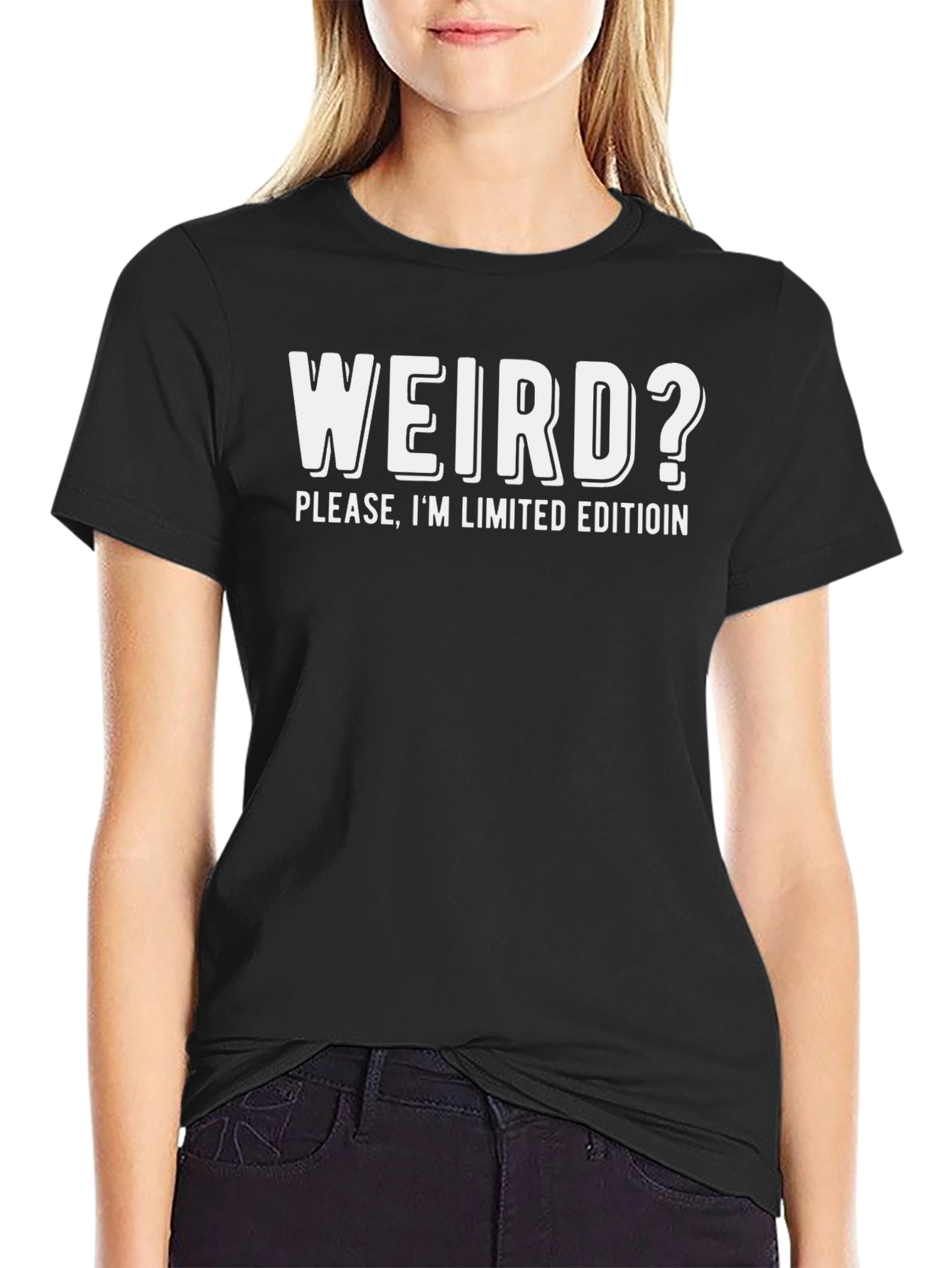 Weird? Limited Edition Graphic Tee - Black