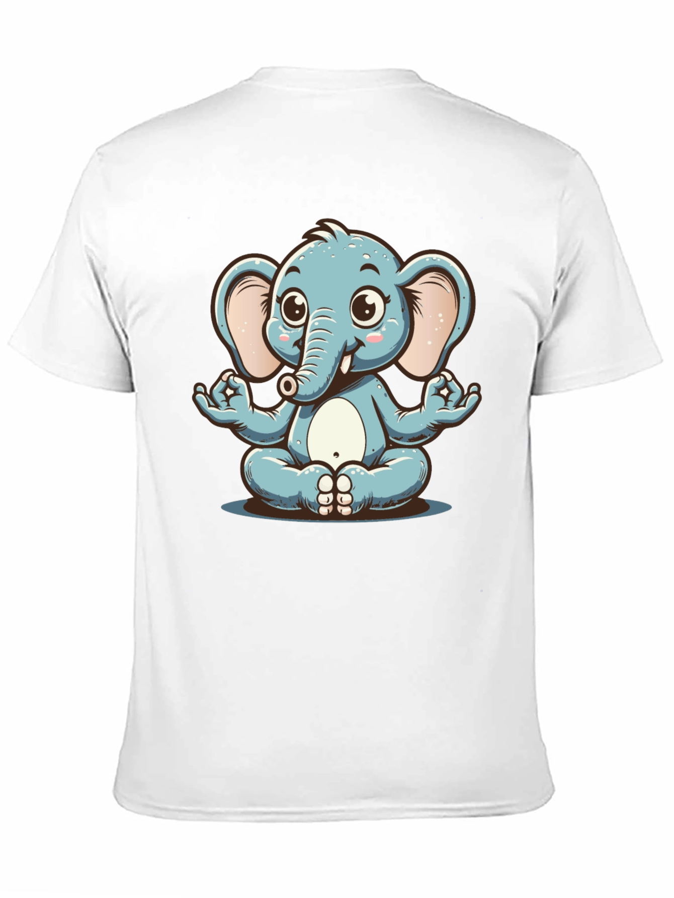 Zen Elephant Graphic Tee - Relaxed Fit