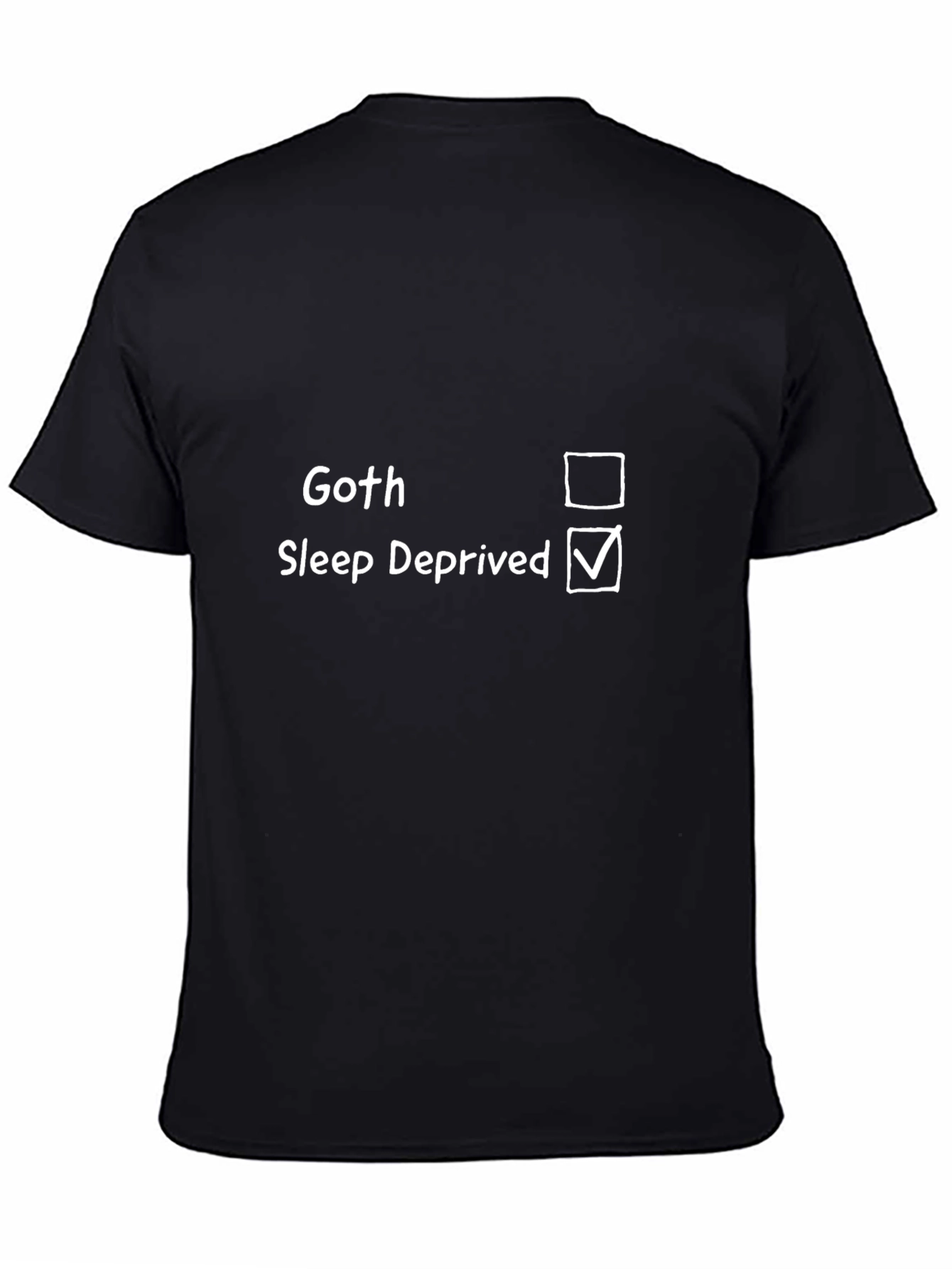 Goth Sleep Deprived T-Shirt - Funny & Unique