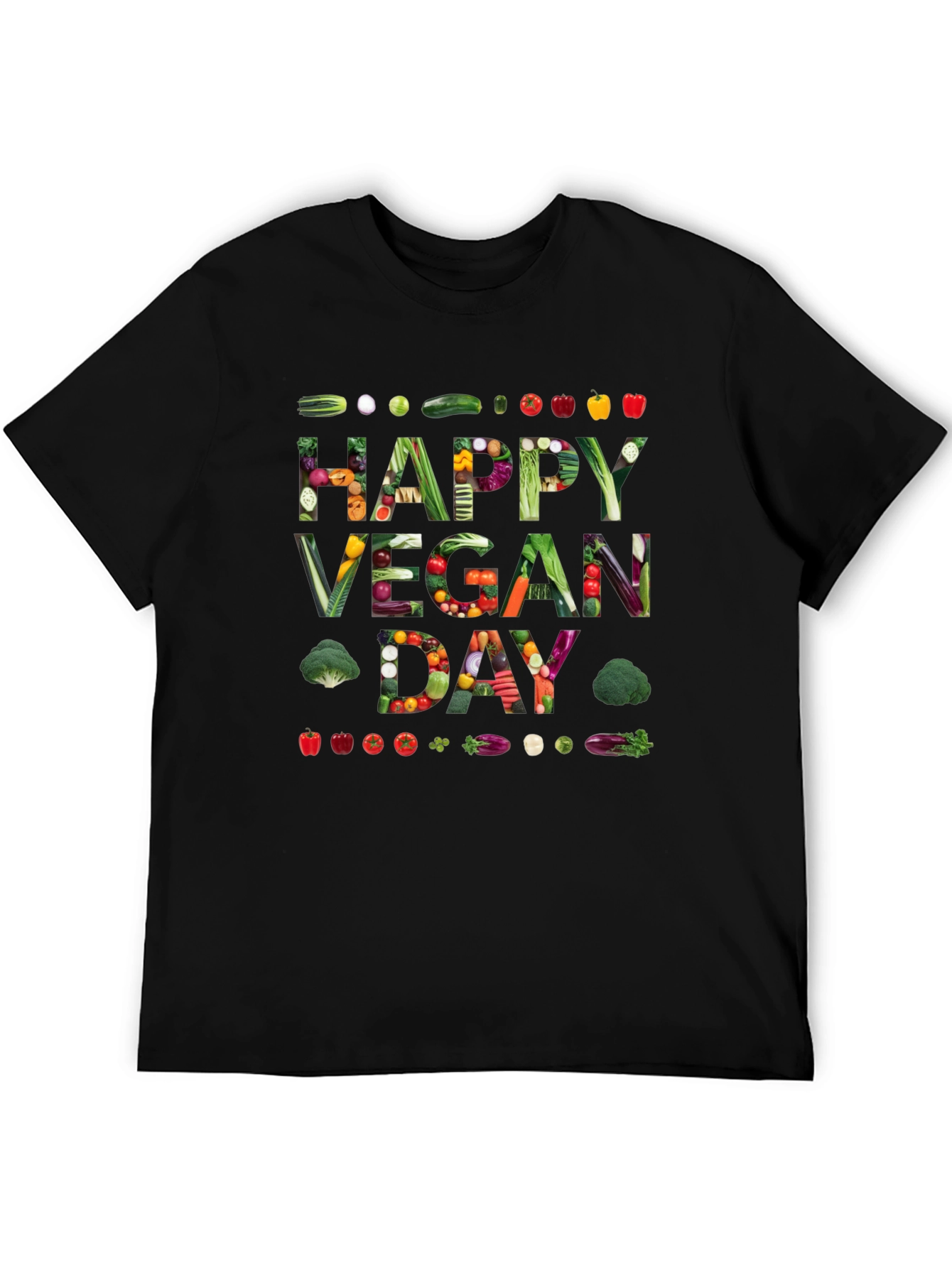 Vegan Day Graphic Tee - Celebrate Plant-Based Living!