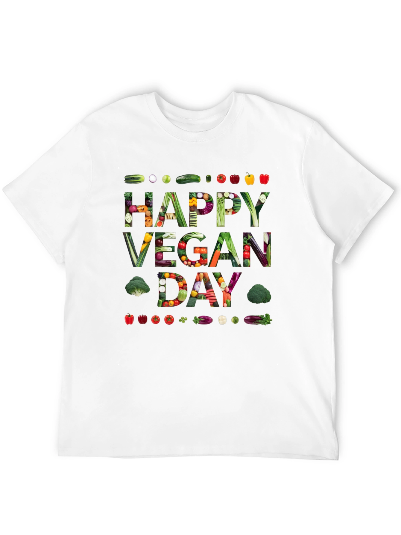 Vegan Day Graphic Tee - Celebrate Plant-Based Living!