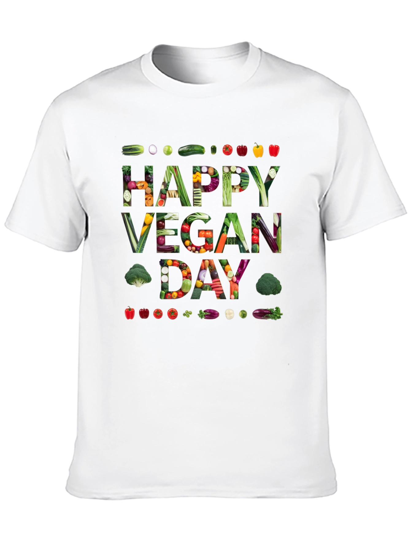 Vegan Day Graphic Tee - Celebrate Plant-Based Living!