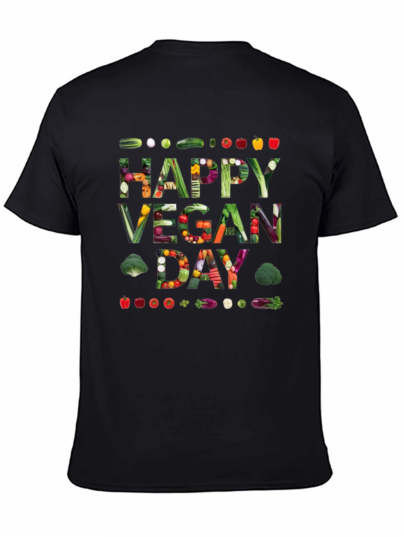 Vegan Day Graphic Tee - Celebrate Plant-Based Living!