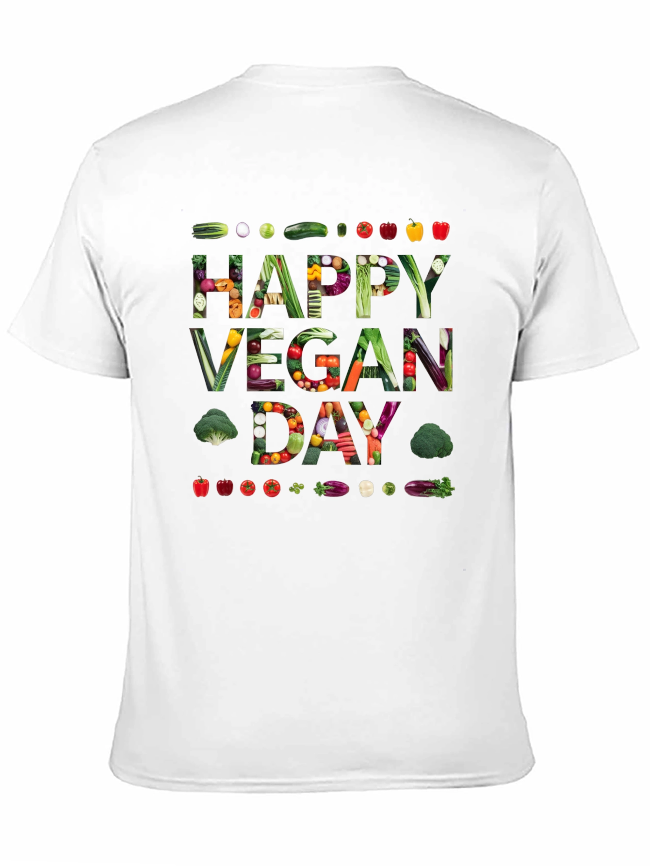 Vegan Day Graphic Tee - Celebrate Plant-Based Living!