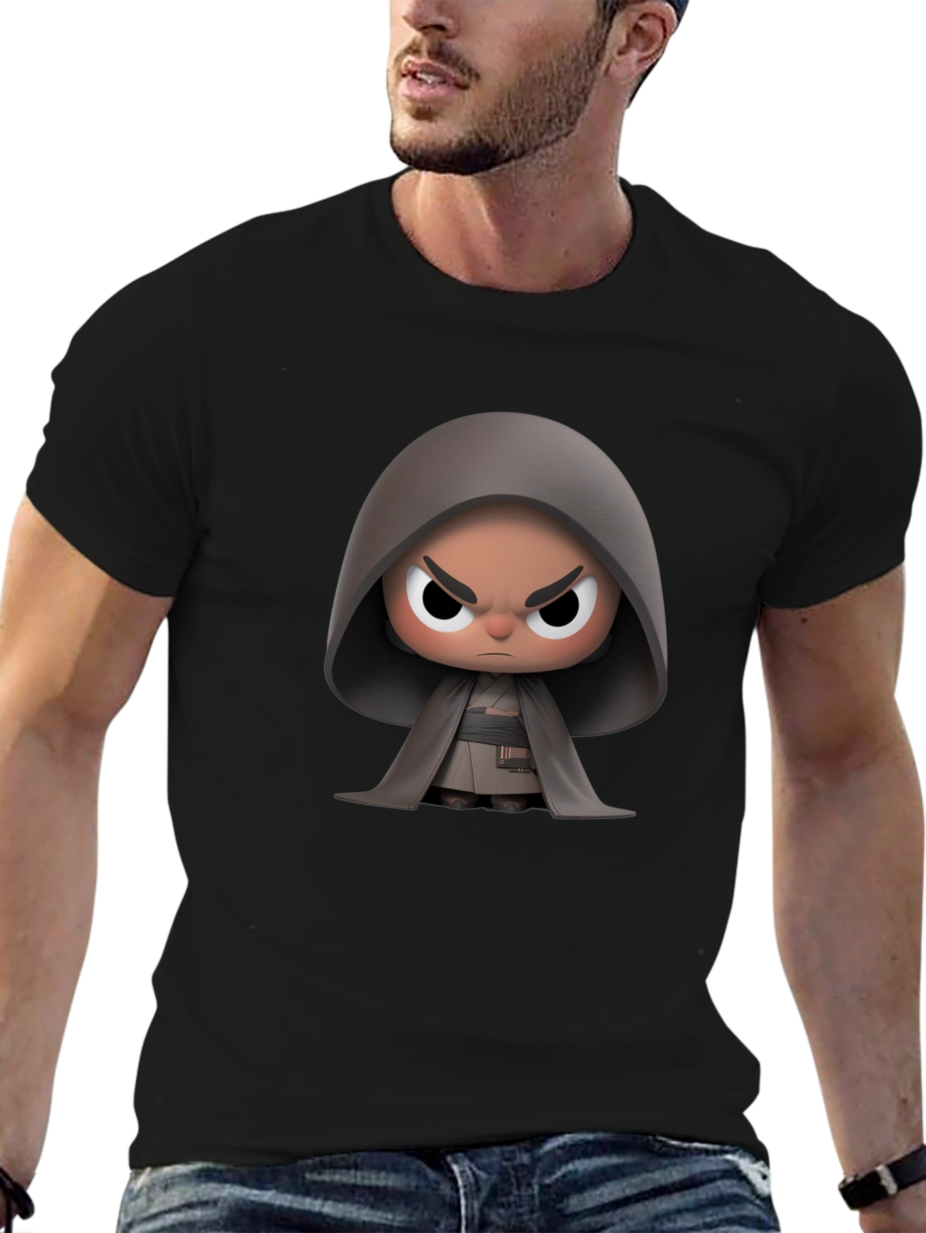 Dark Side Cartoon Graphic Tee