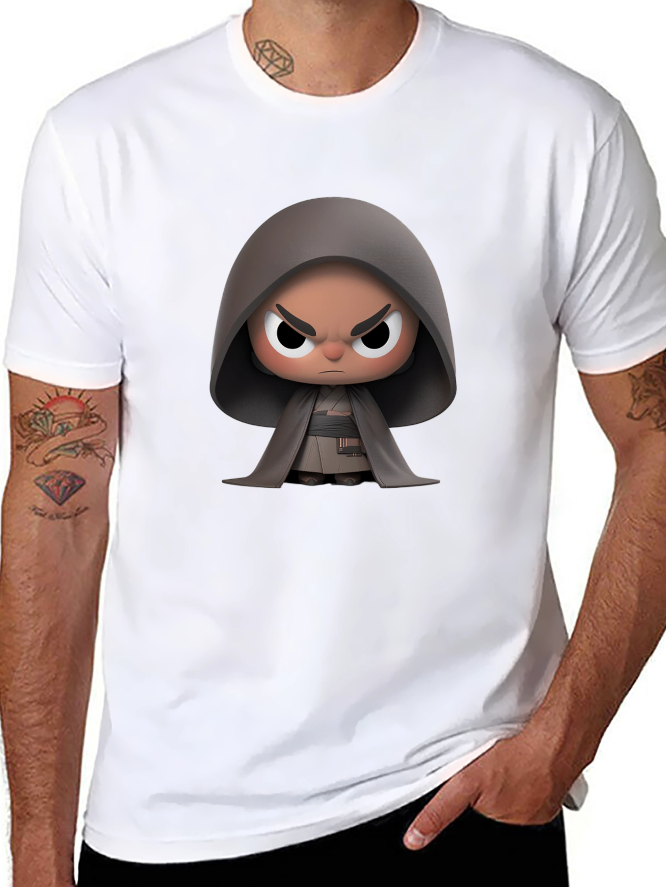 Dark Side Cartoon Graphic Tee