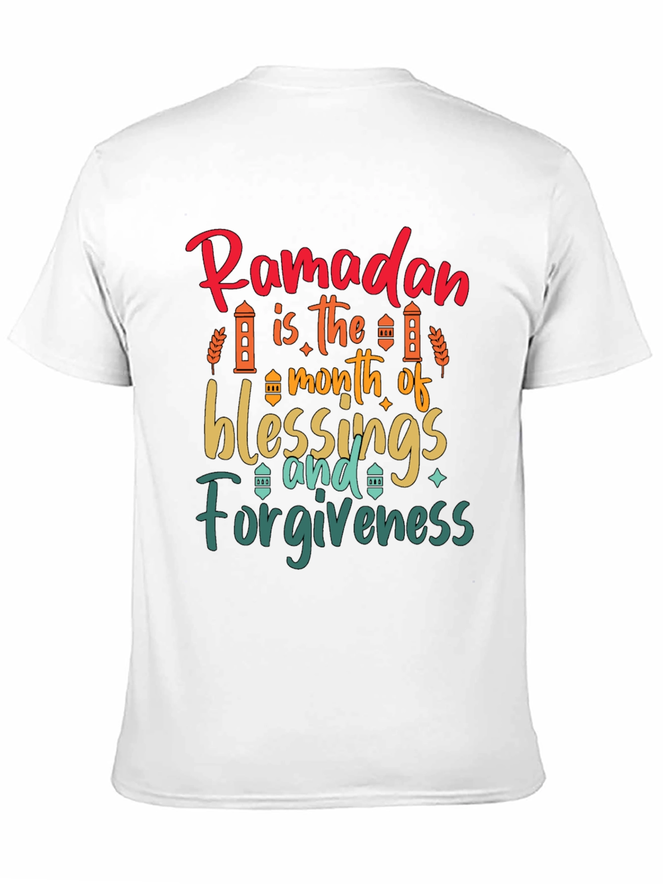 Ramadan Blessings & Forgiveness Black T-Shirt
