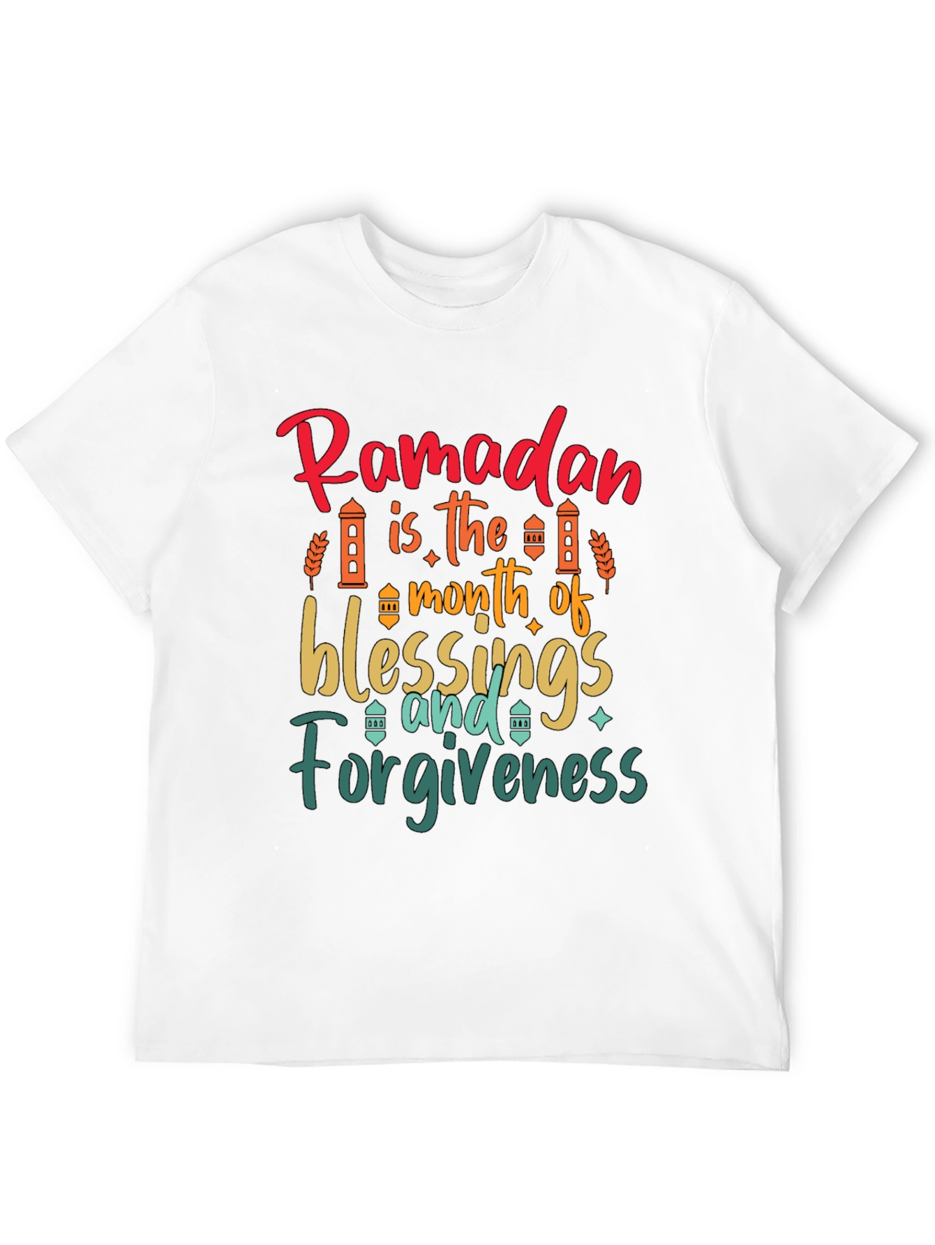 Ramadan Blessings & Forgiveness Black T-Shirt