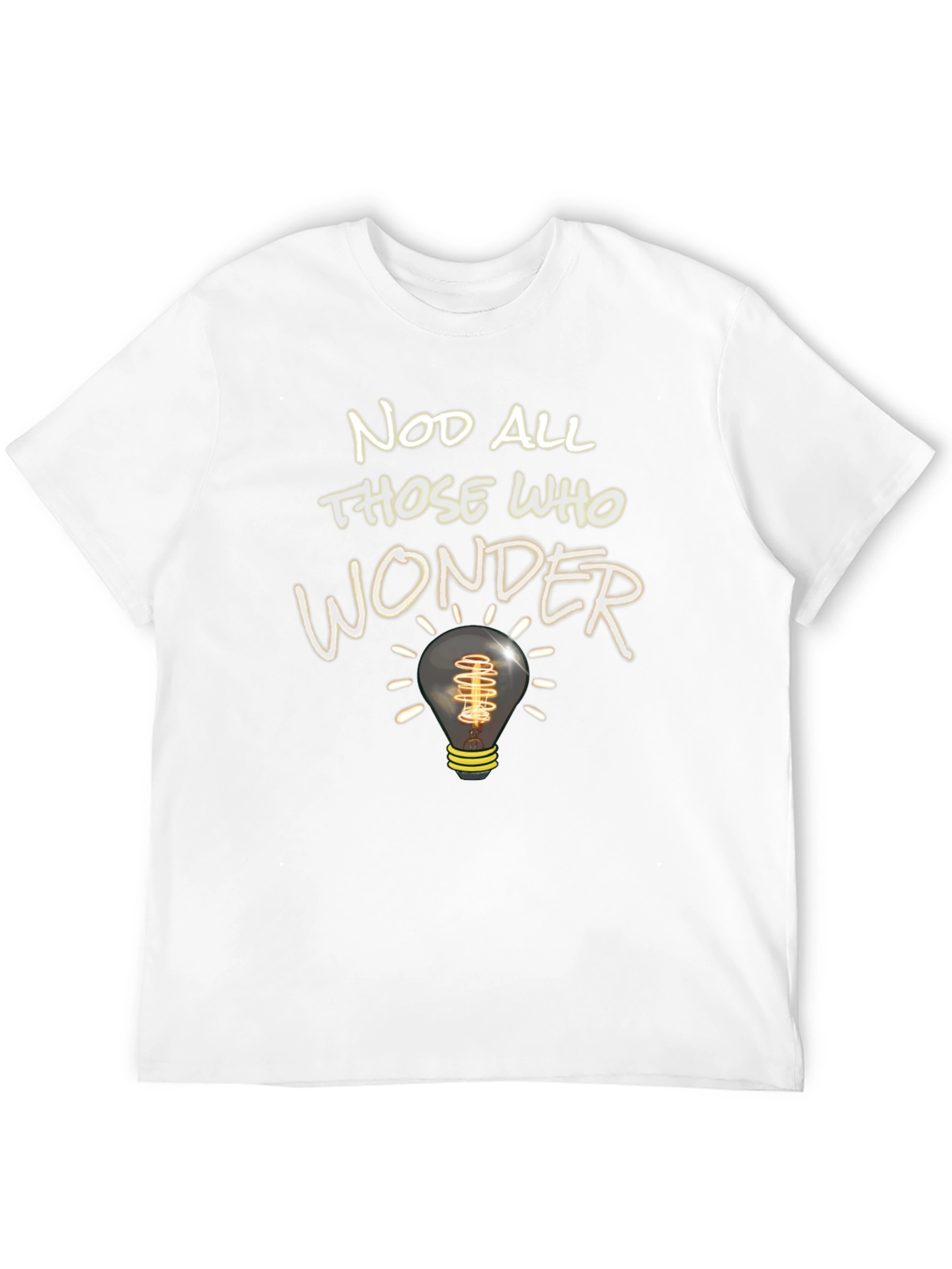 Nod All Those Who Wonder Graphic T-Shirt