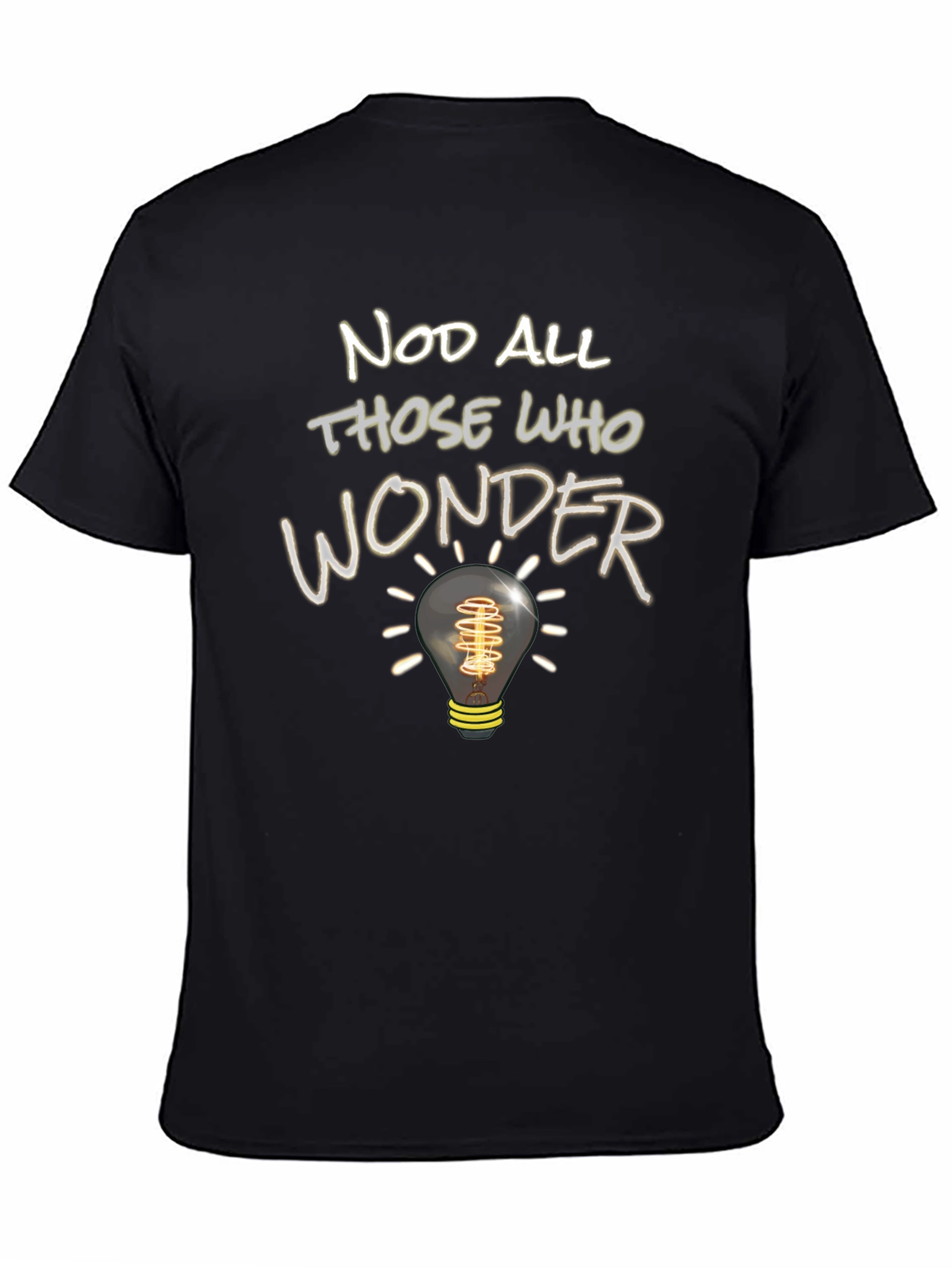 Nod All Those Who Wonder Graphic T-Shirt
