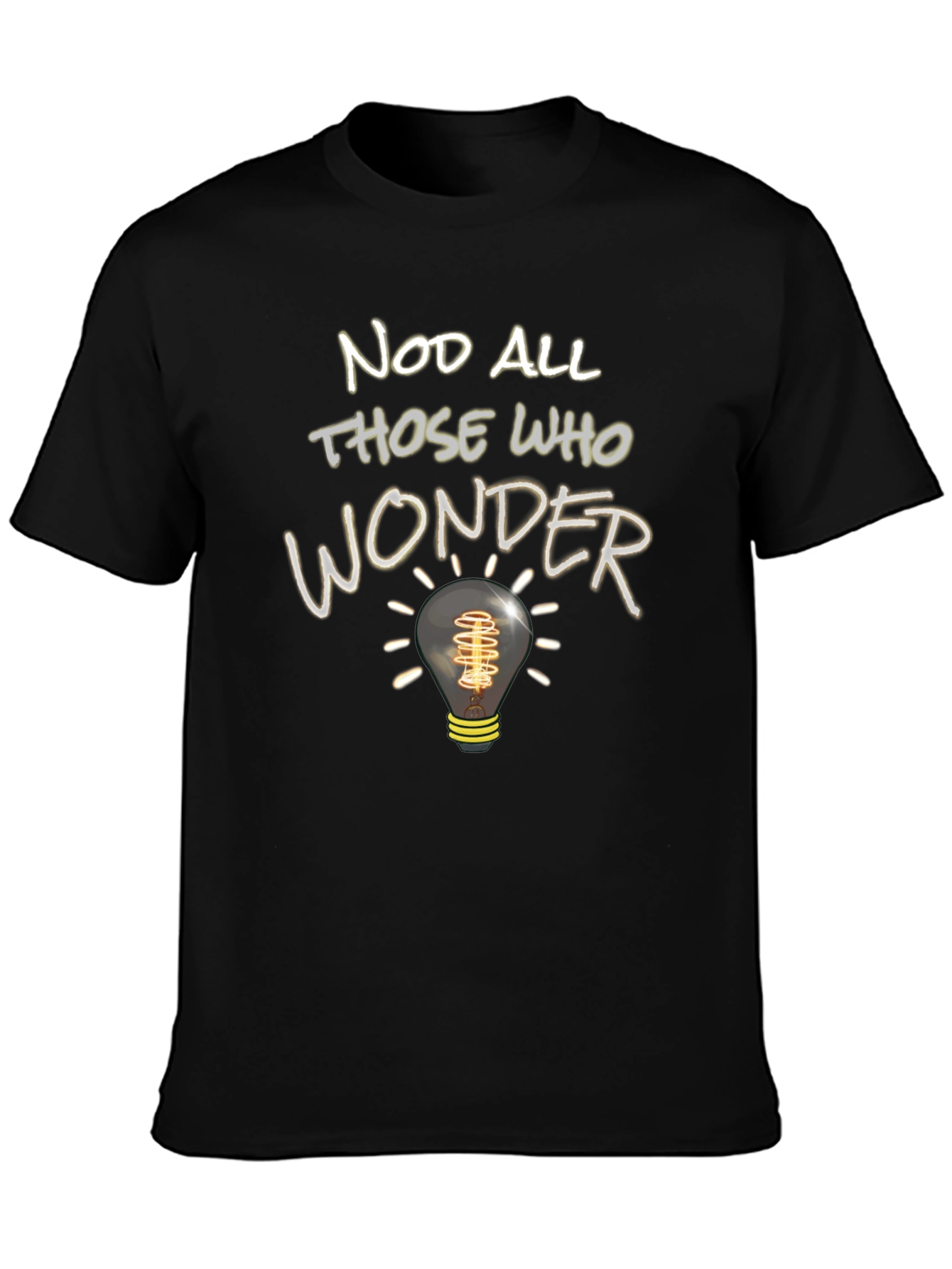 Nod All Those Who Wonder Graphic T-Shirt