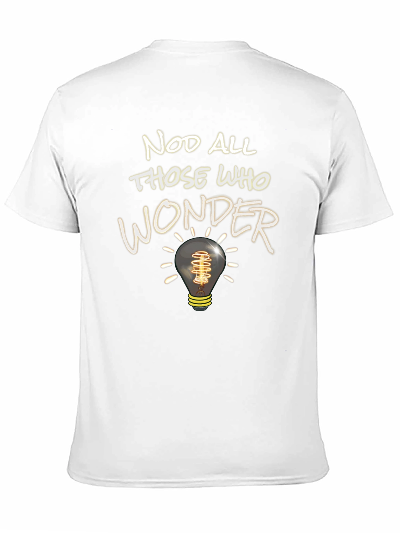 Nod All Those Who Wonder Graphic T-Shirt