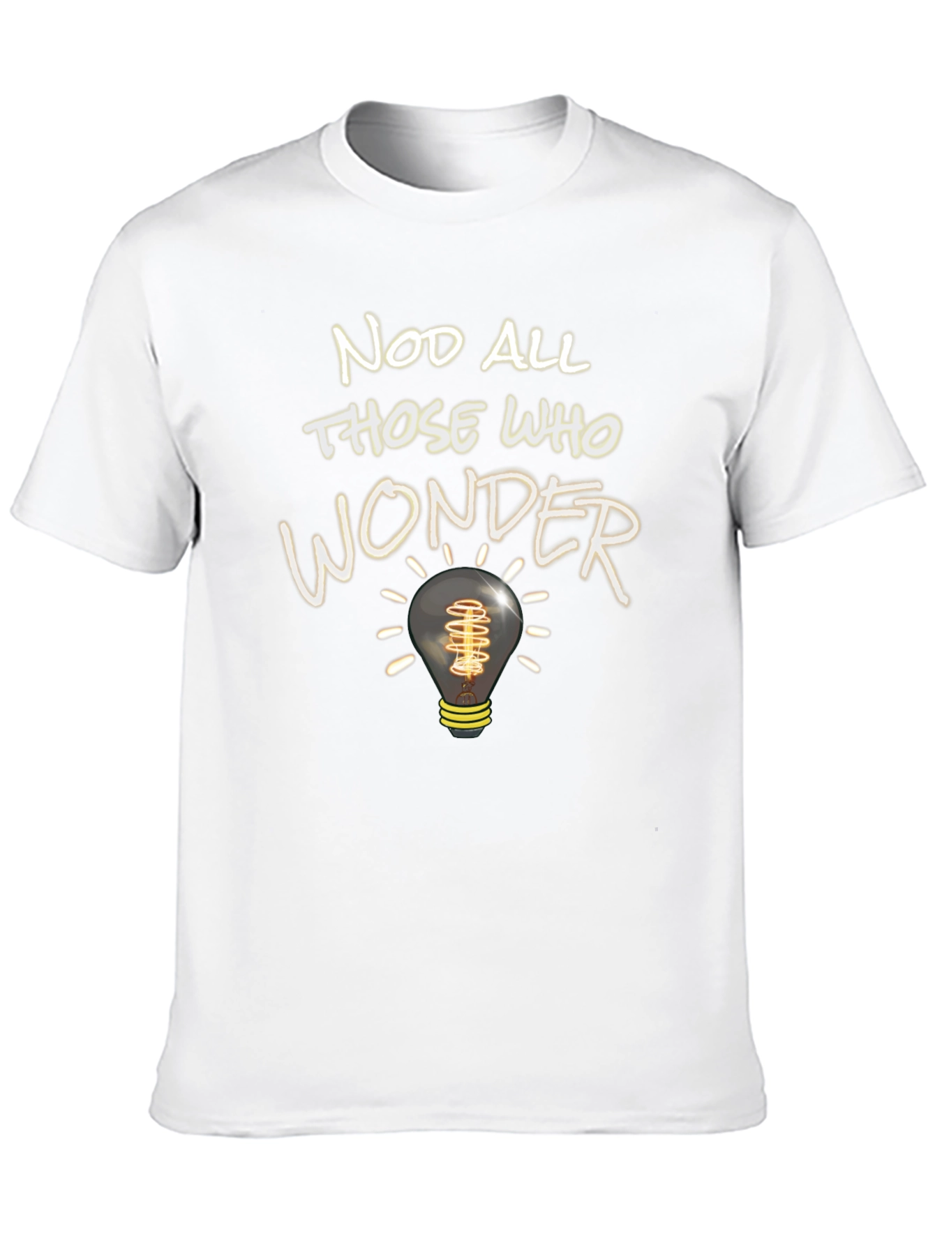 Nod All Those Who Wonder Graphic T-Shirt