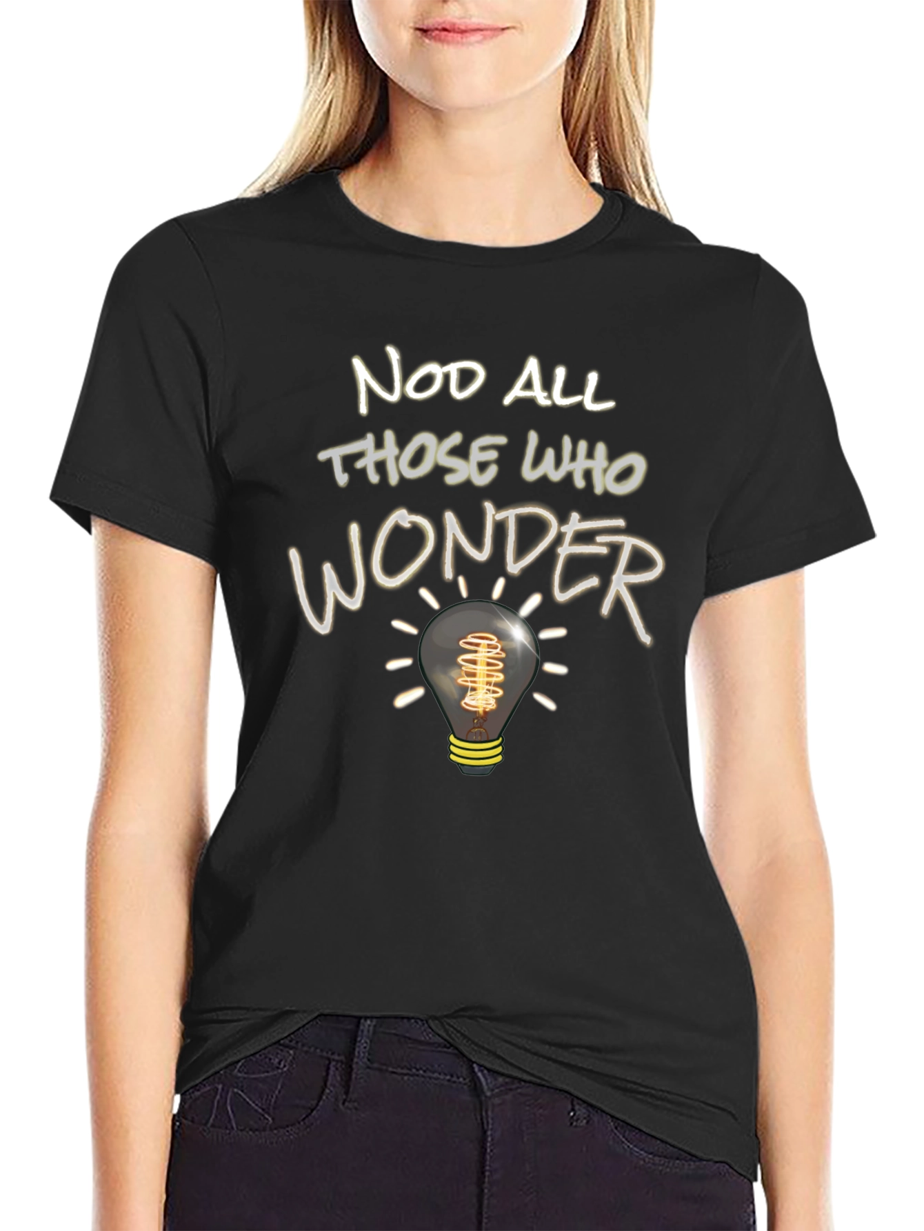 Nod All Those Who Wonder Graphic T-Shirt